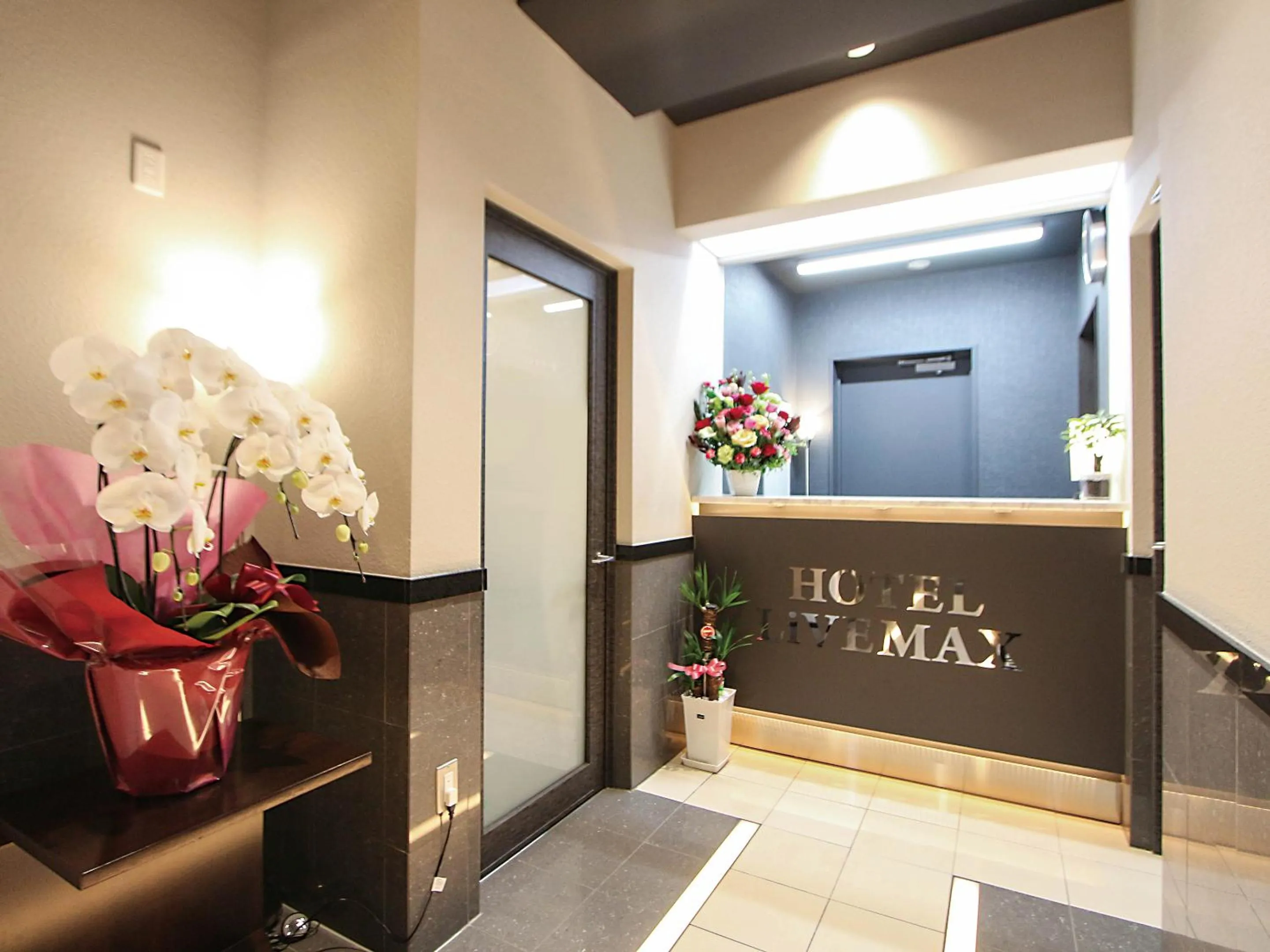 Lobby or reception in HOTEL LiVEMAX Asakusa Sky Front