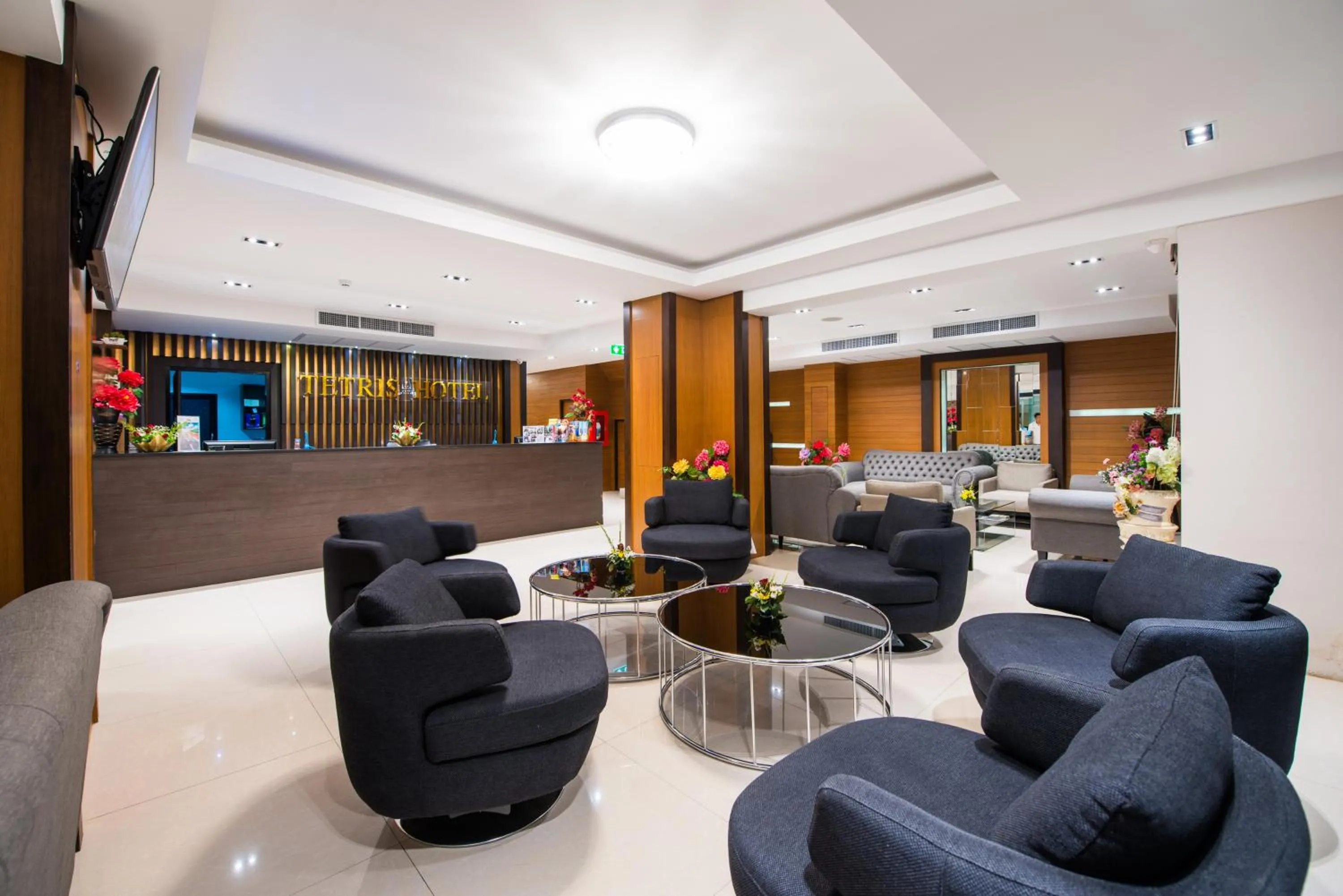 Lobby or reception in Tetris Hotel