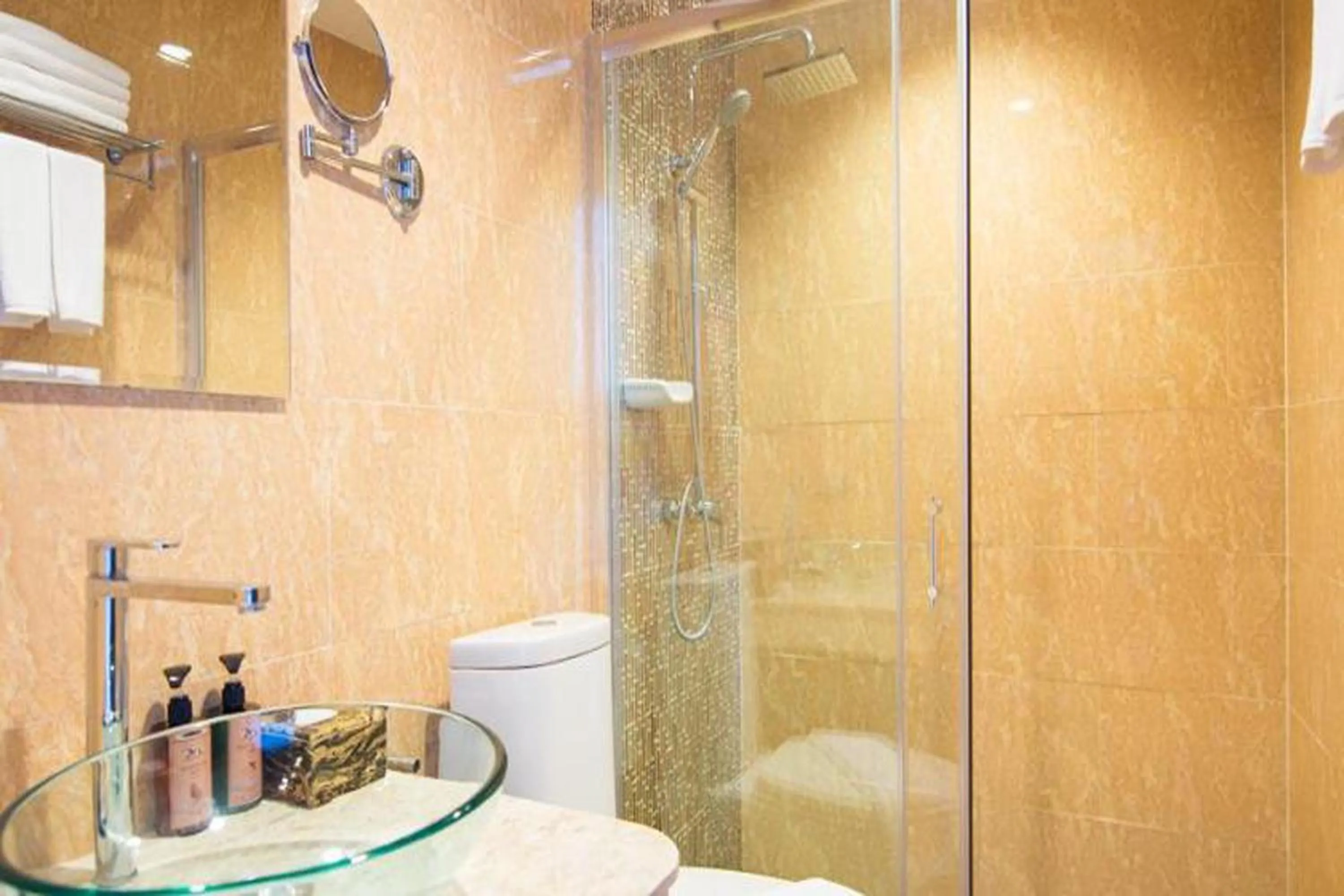 Bathroom in Tetris Hotel