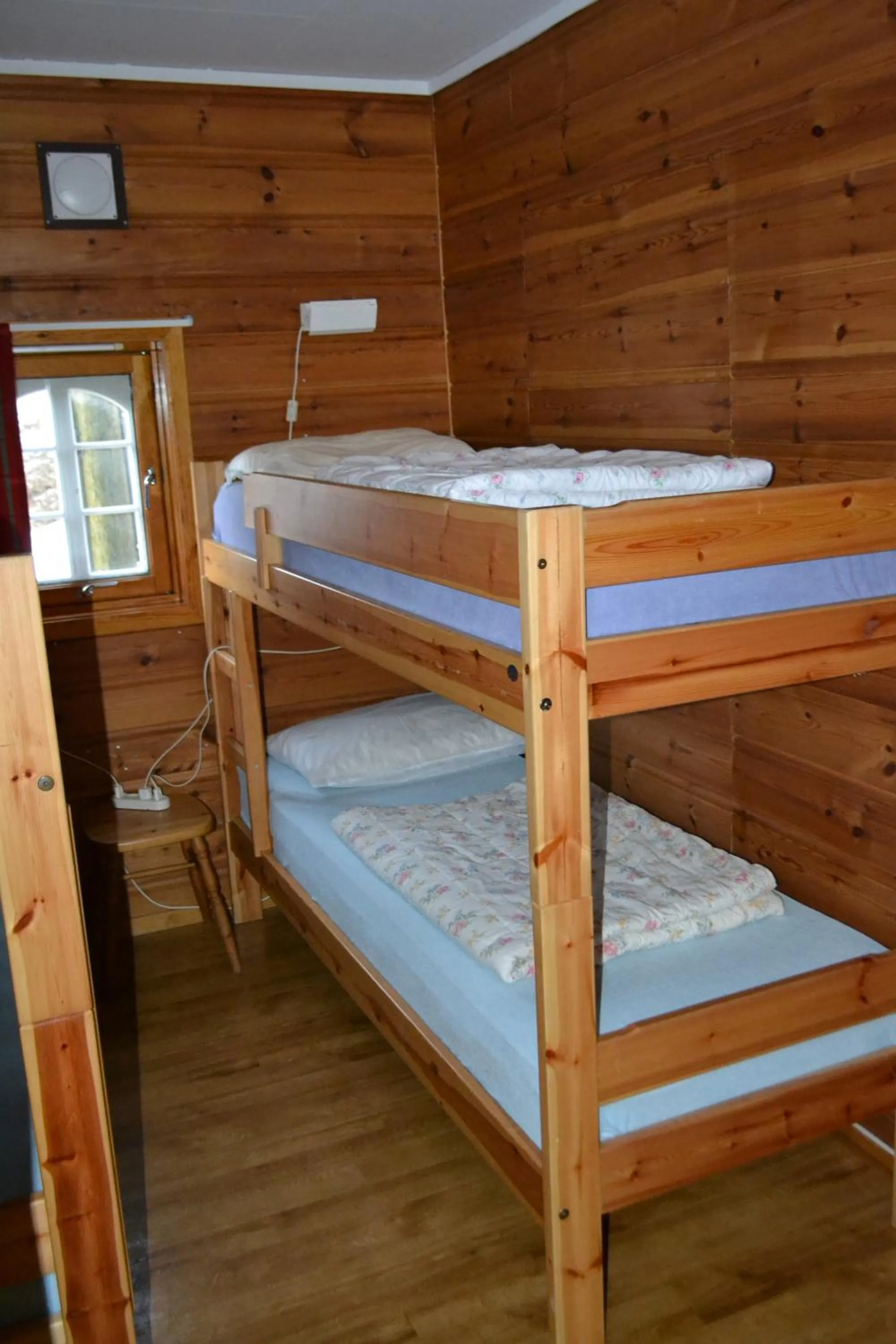 bunk bed in Egenes Camping