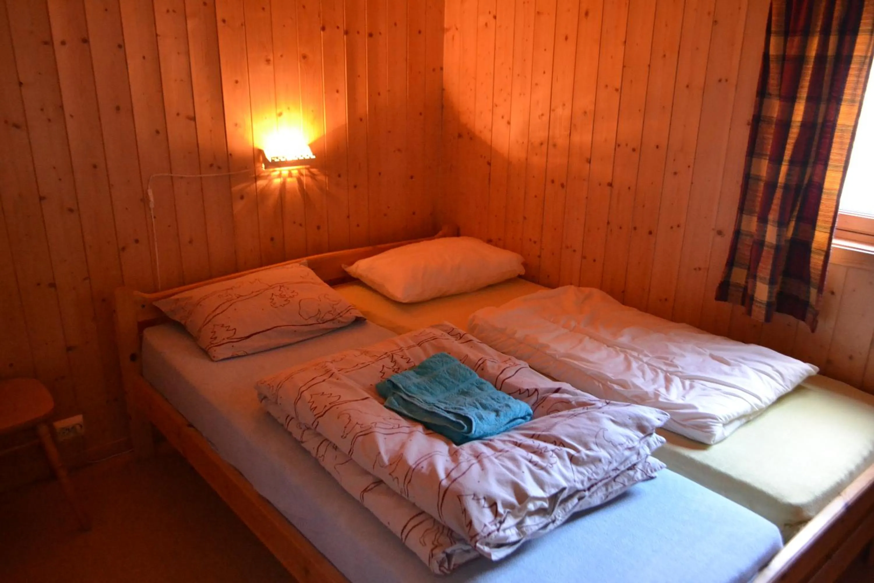 Bed in Egenes Camping