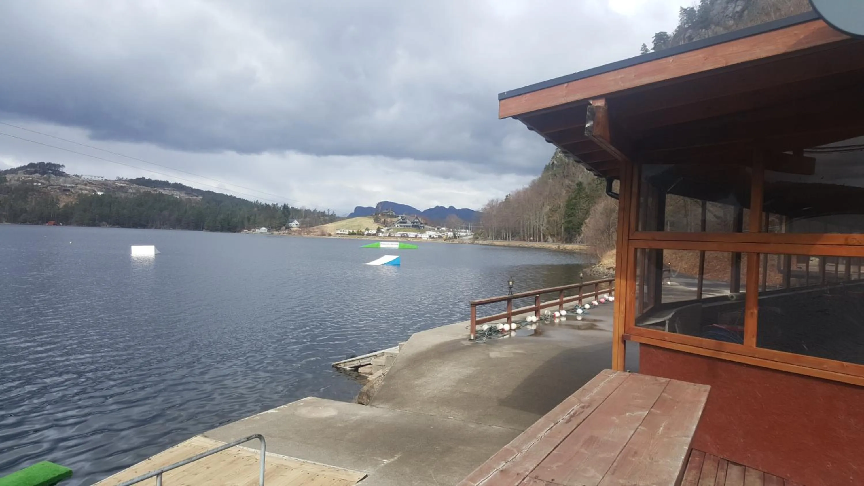 Restaurant/places to eat in Egenes Camping