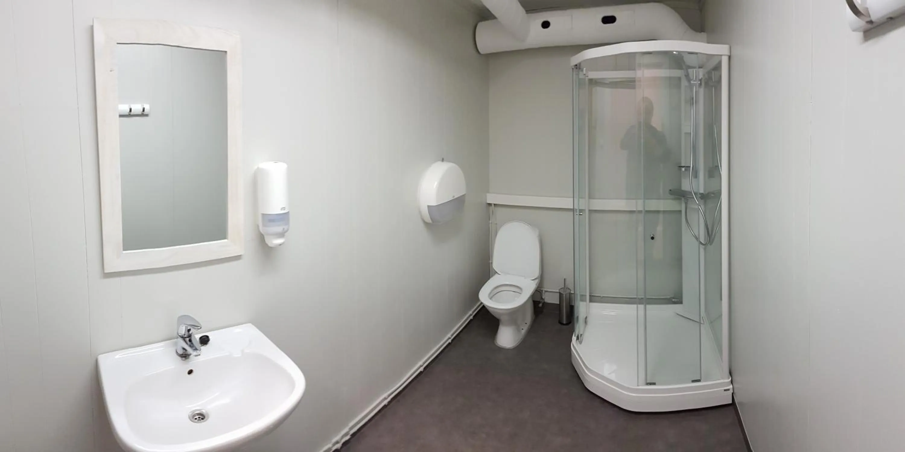 Bathroom in Egenes Camping