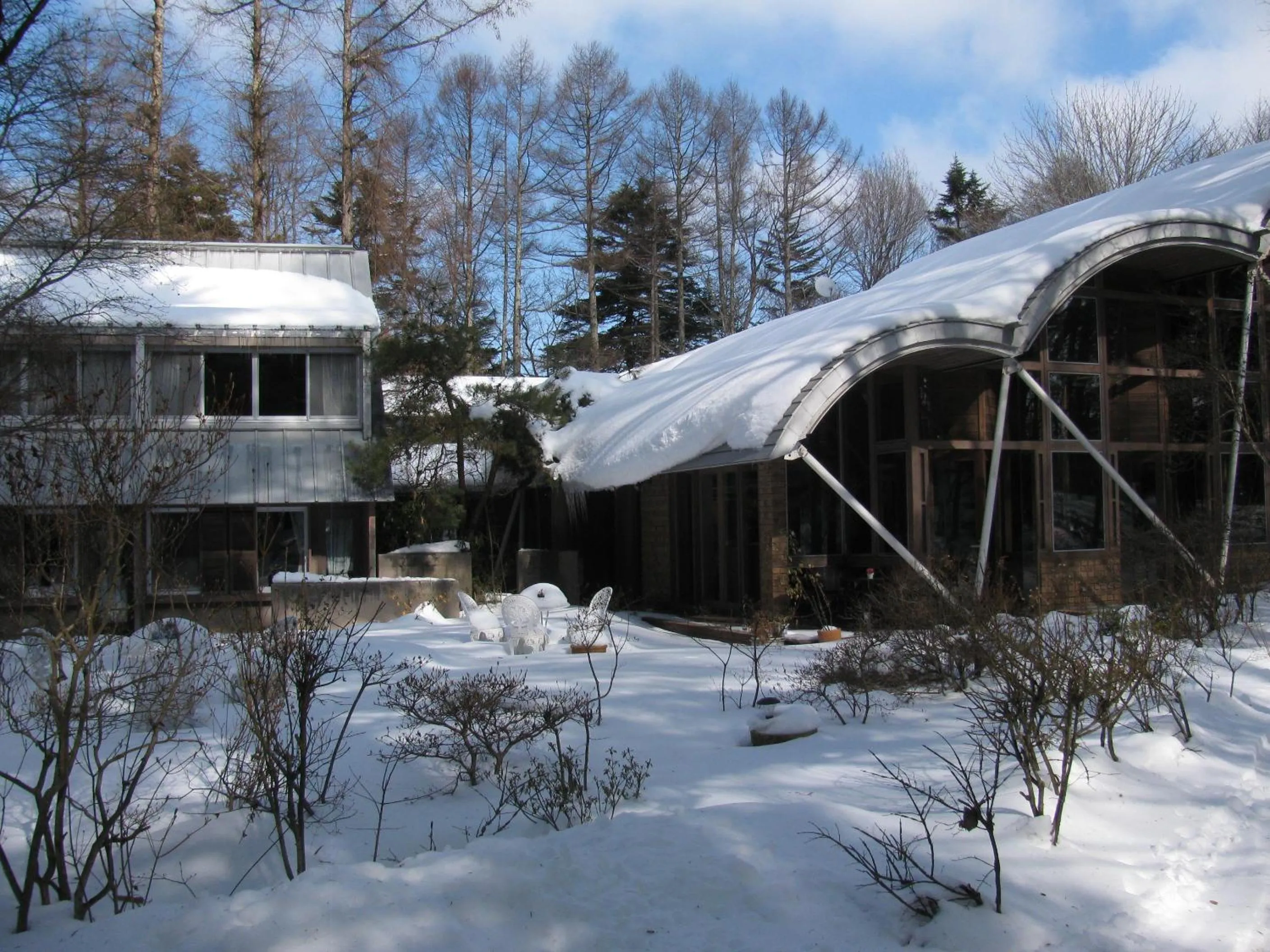 Facade/entrance in La Forest De Nome Karuizawa