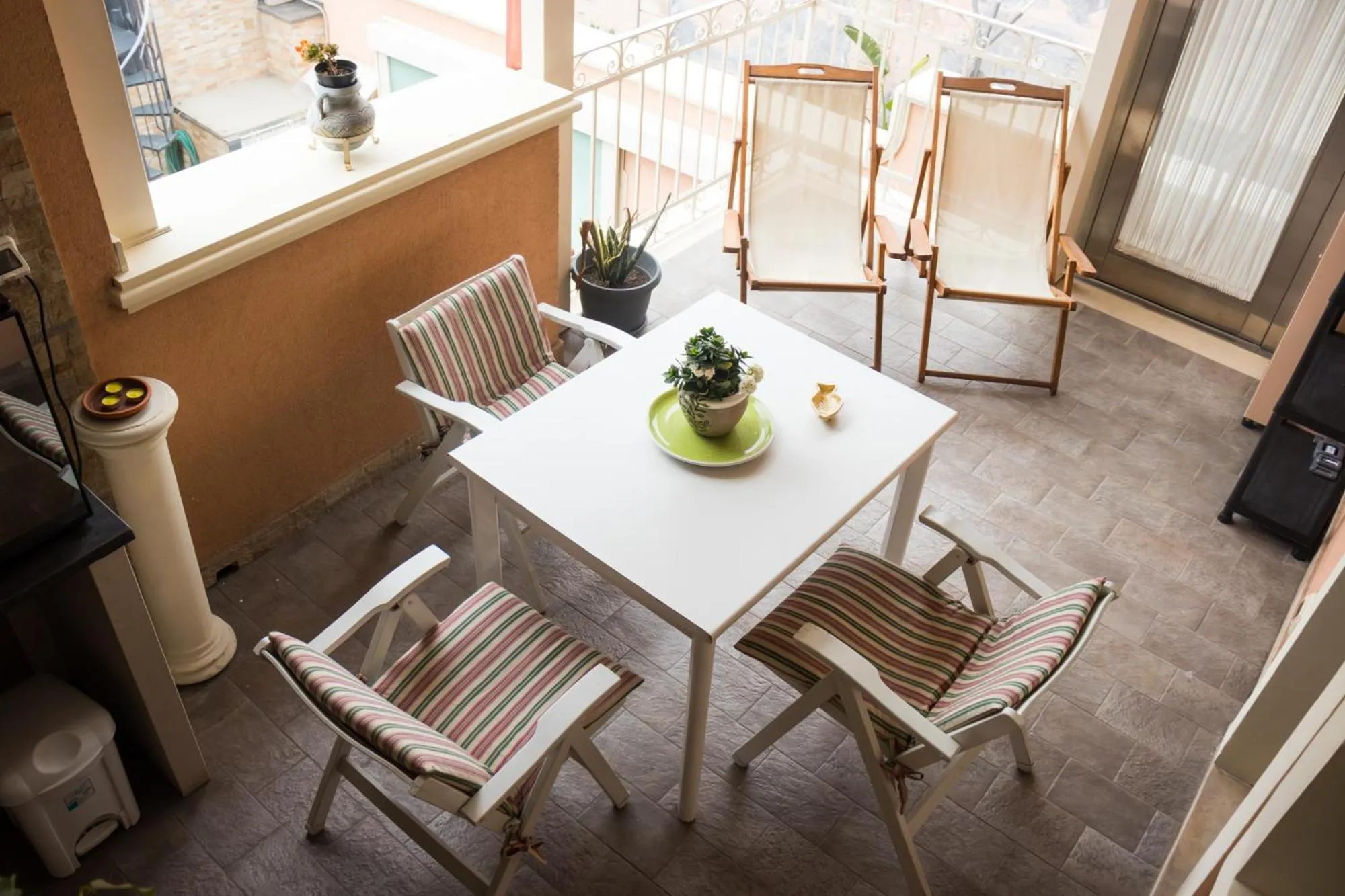 Balcony/Terrace in B&B I Licutiani
