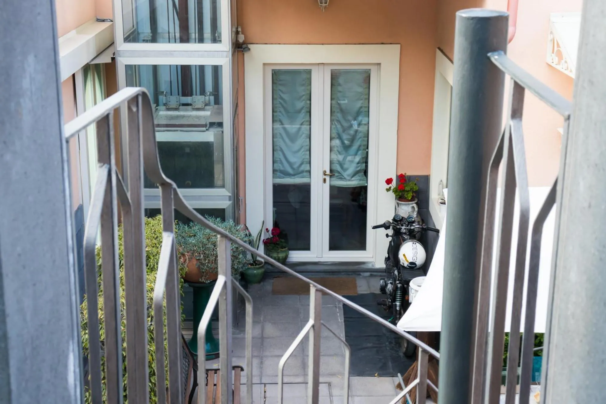 Patio in B&B I Licutiani