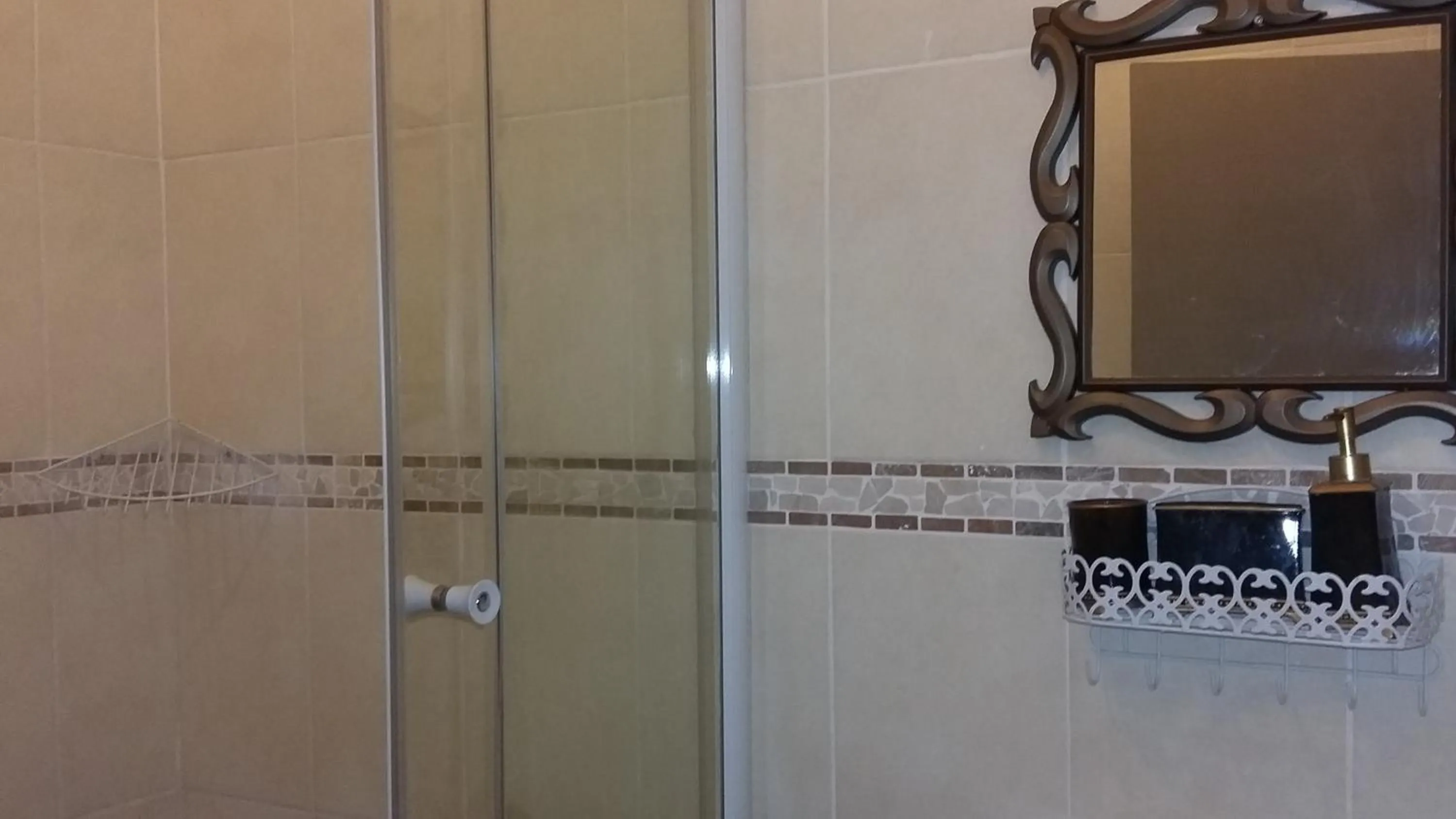 Shower in Vicky B Bed and Breakfast