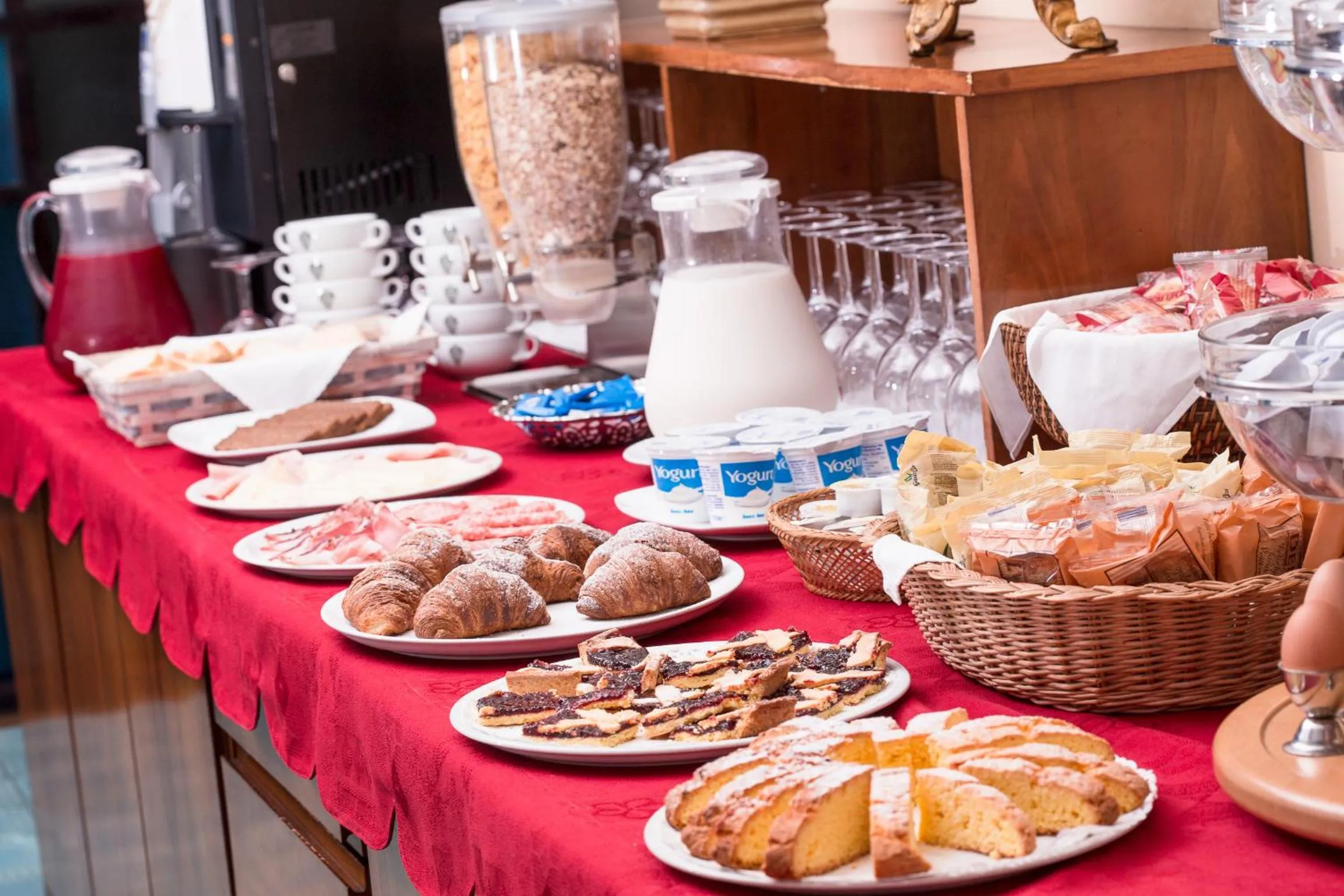 Food close-up in Hotel Gioiello