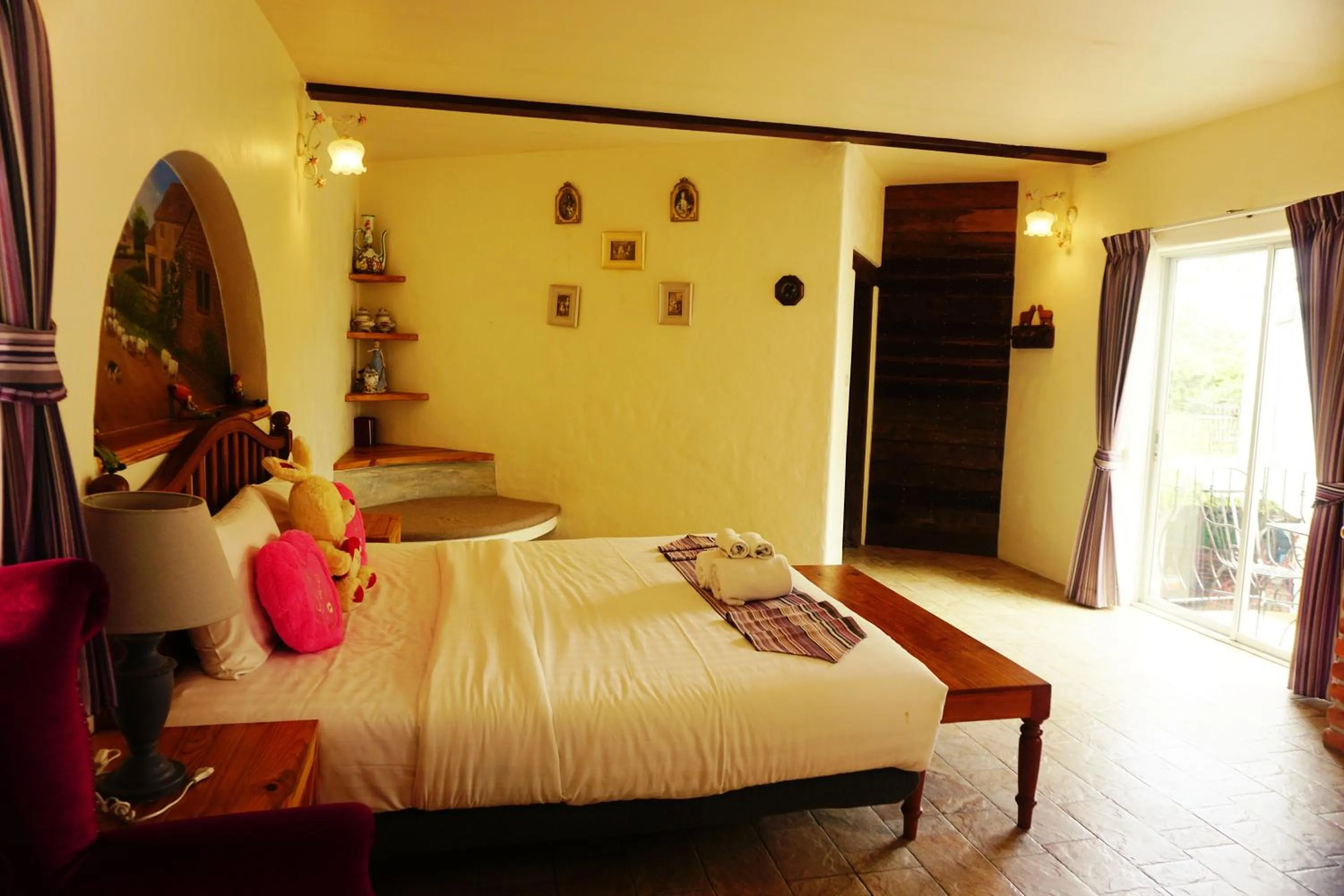 Bed in Swiss Hotel Pattaya