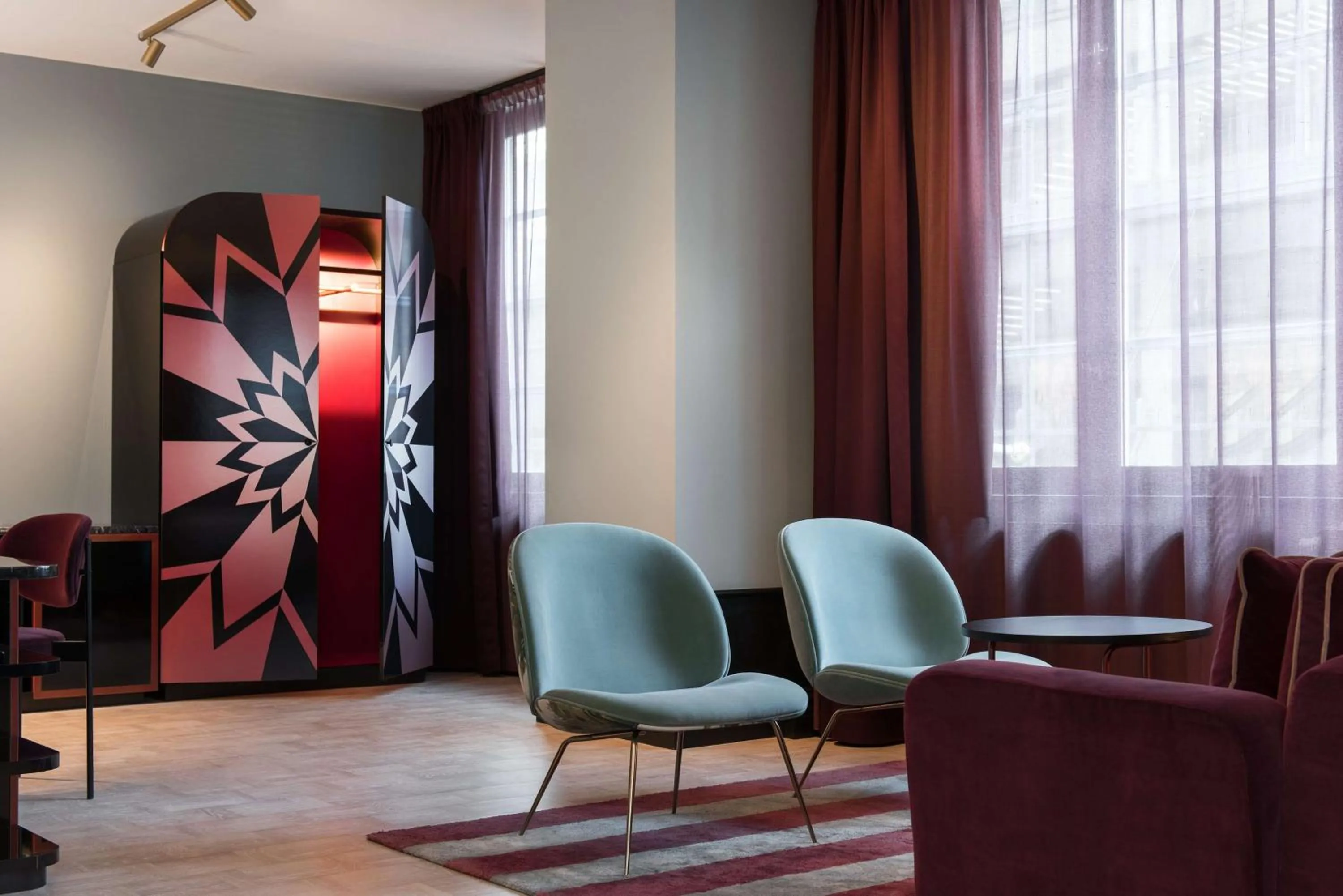 Bedroom in Haymarket by Scandic