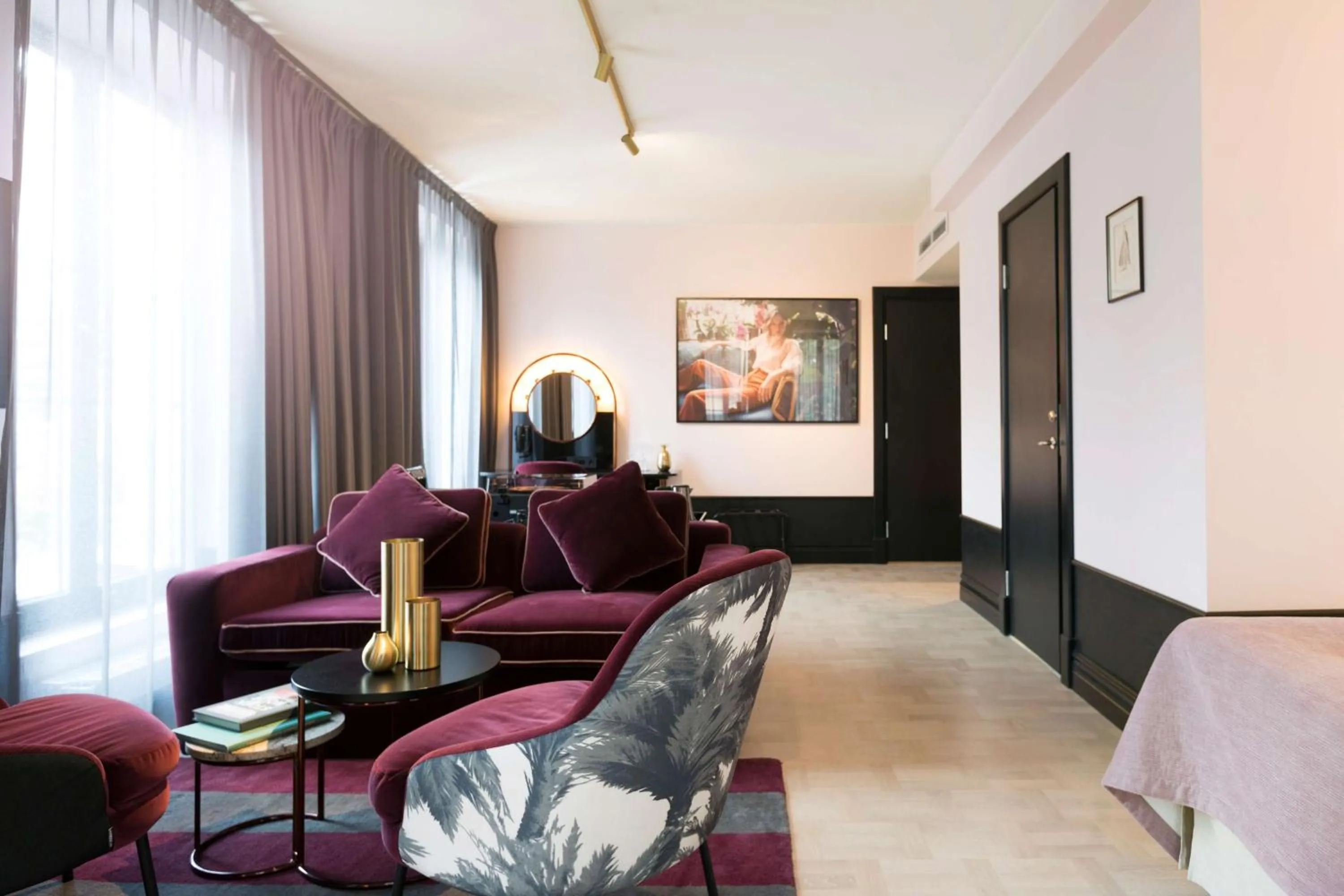 Bedroom in Haymarket by Scandic