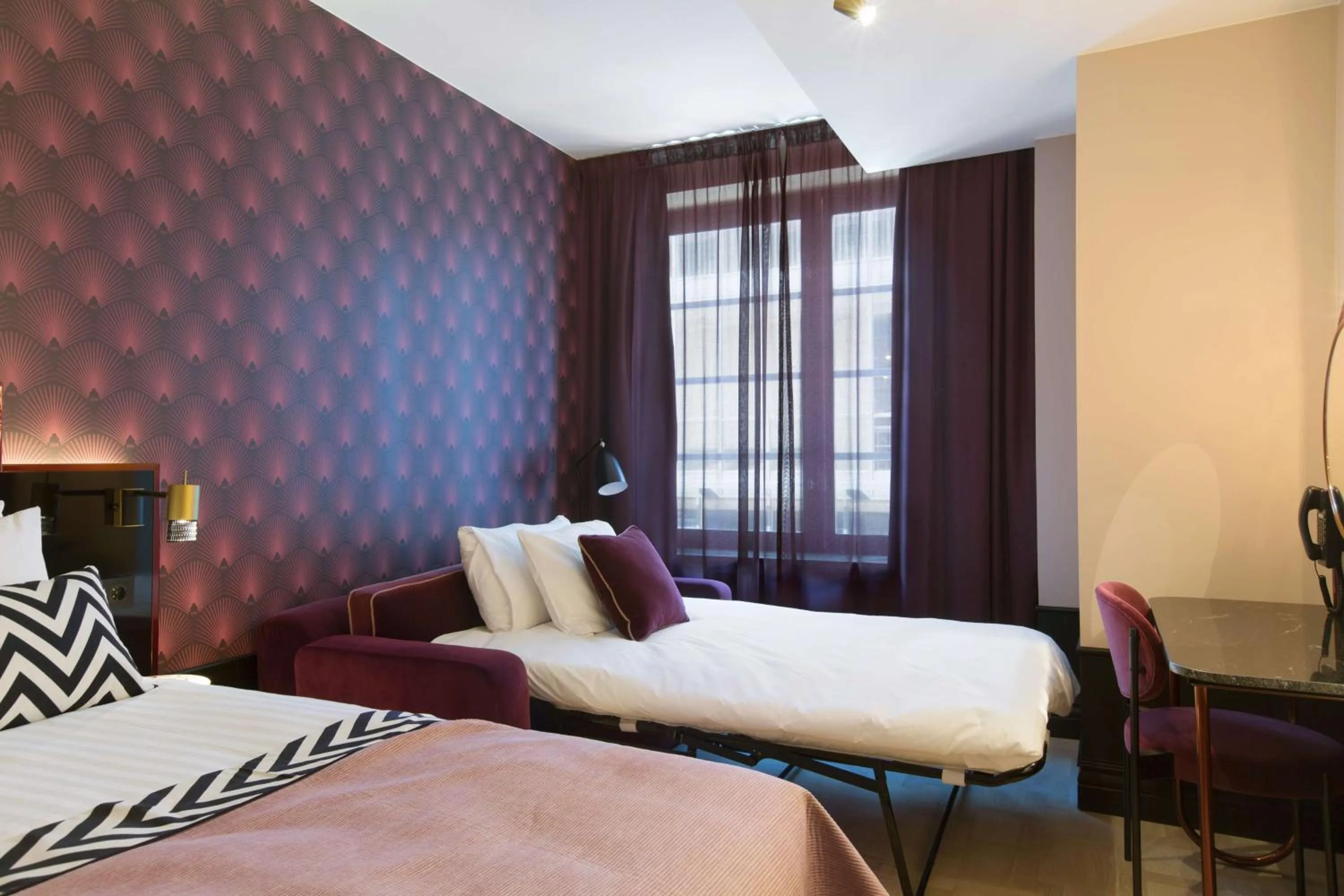 Bedroom, Bed in Haymarket by Scandic