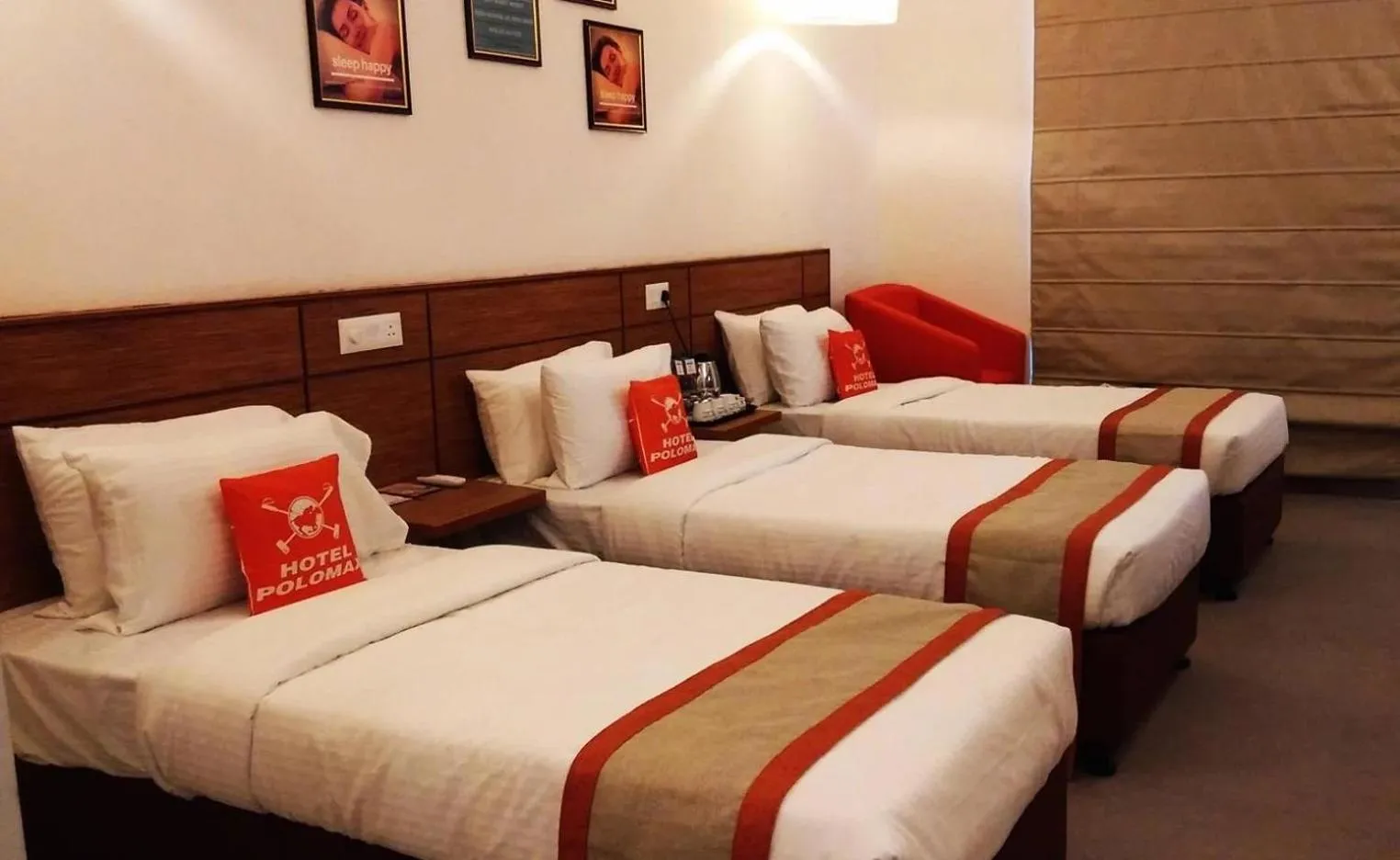Bed in Max Hotels Jabalpur