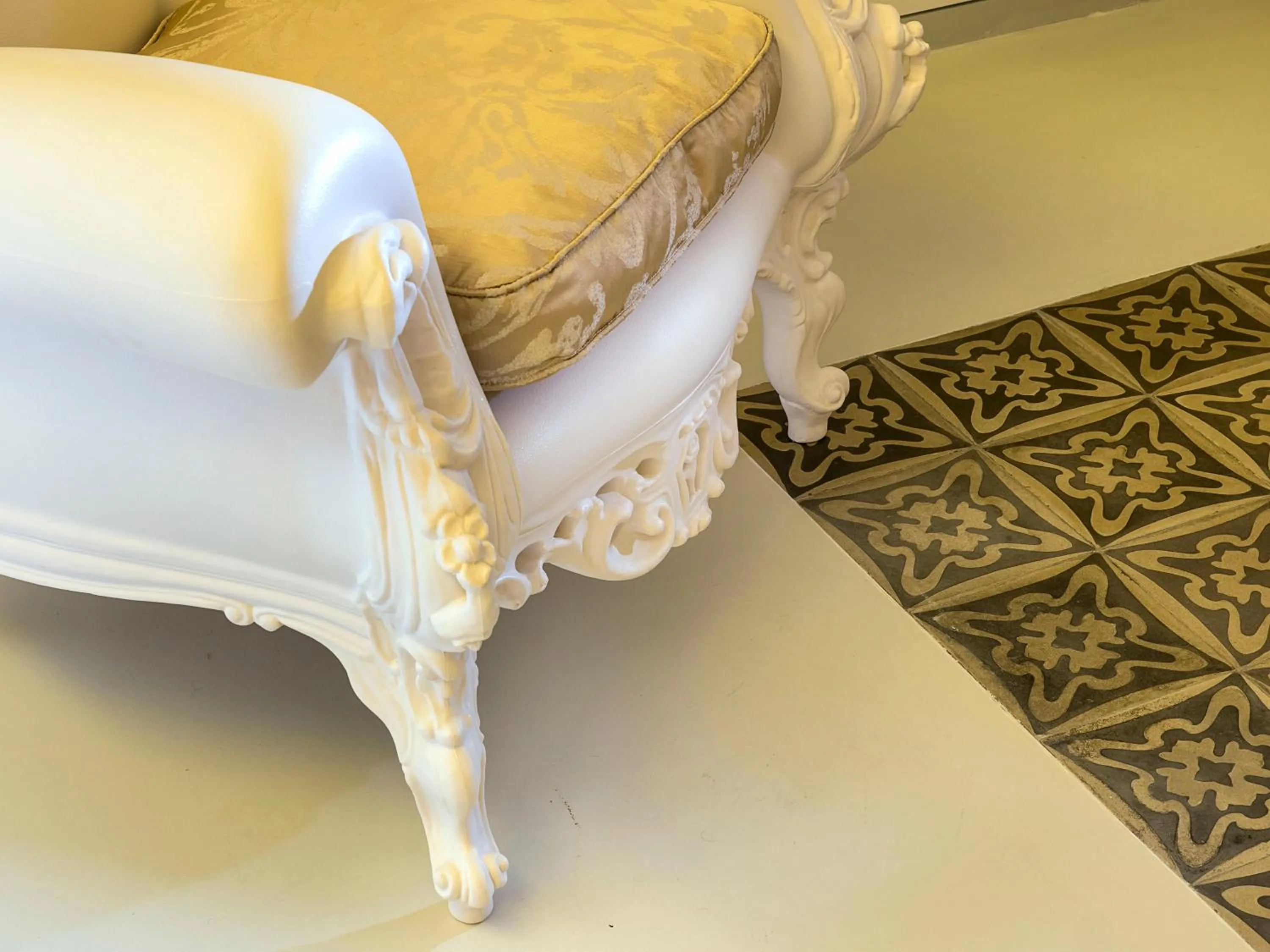 Decorative detail, Bed in Duomo Suites & Spa