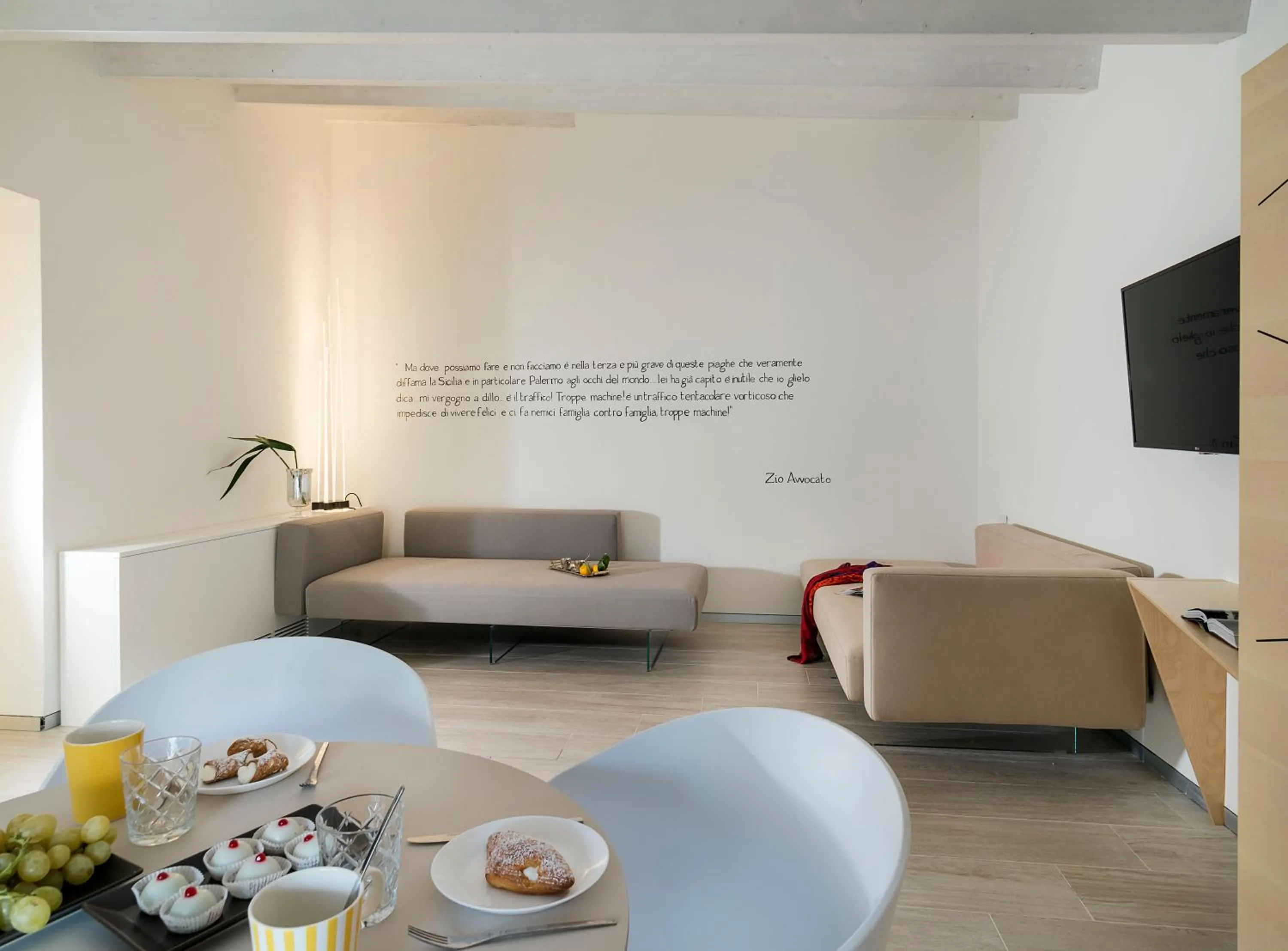 Living room in Duomo Suites & Spa