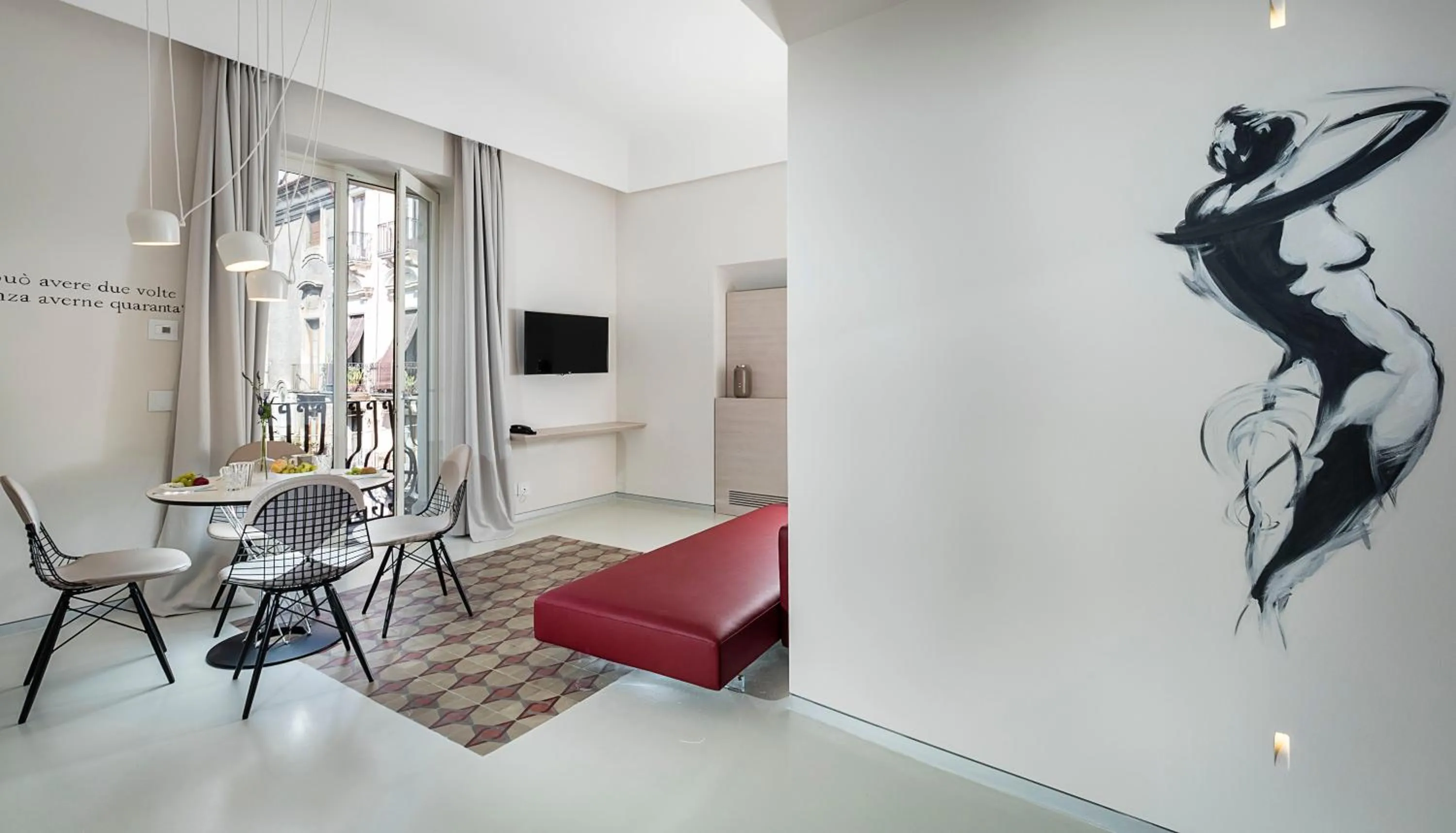 Living room in Duomo Suites & Spa