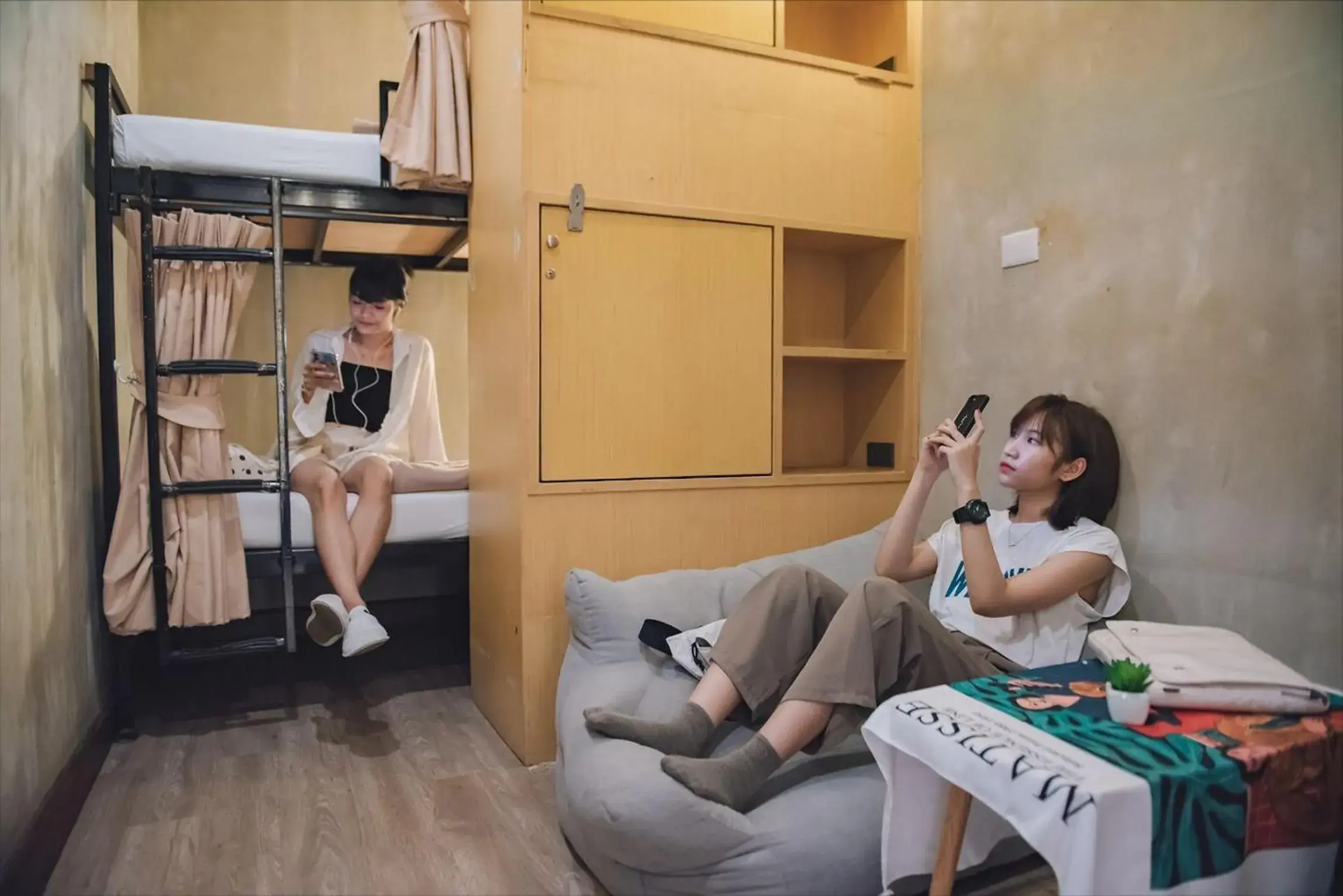 Budget Twin Room in Cazz Hostel Budget Twin Room in Cazz Hostel