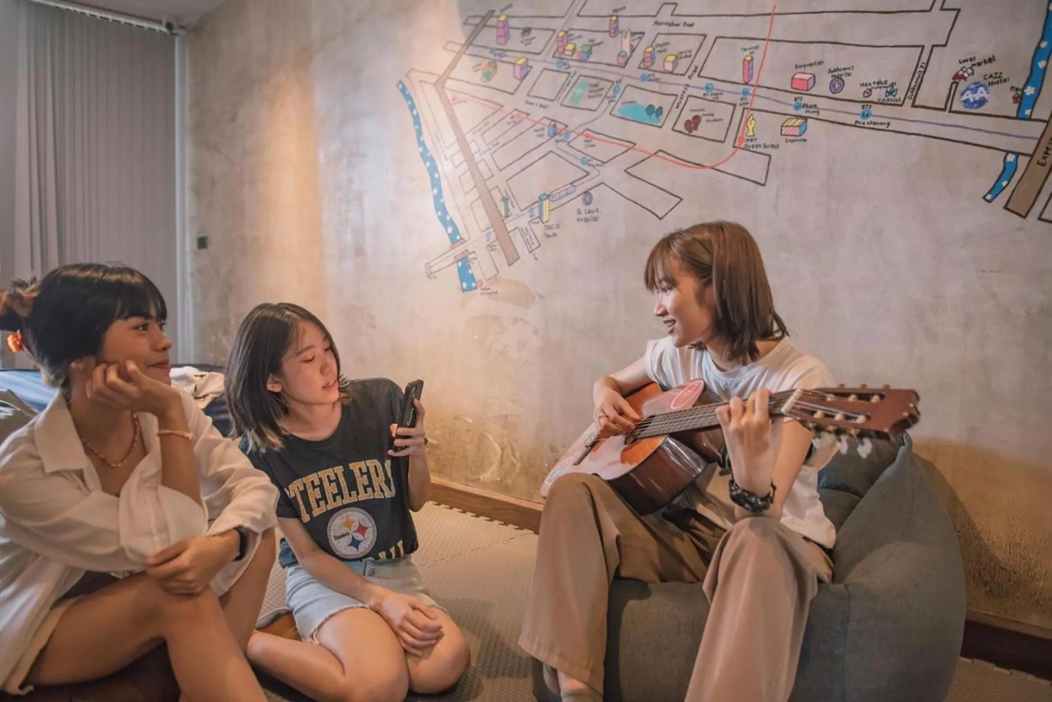 People in Cazz Hostel