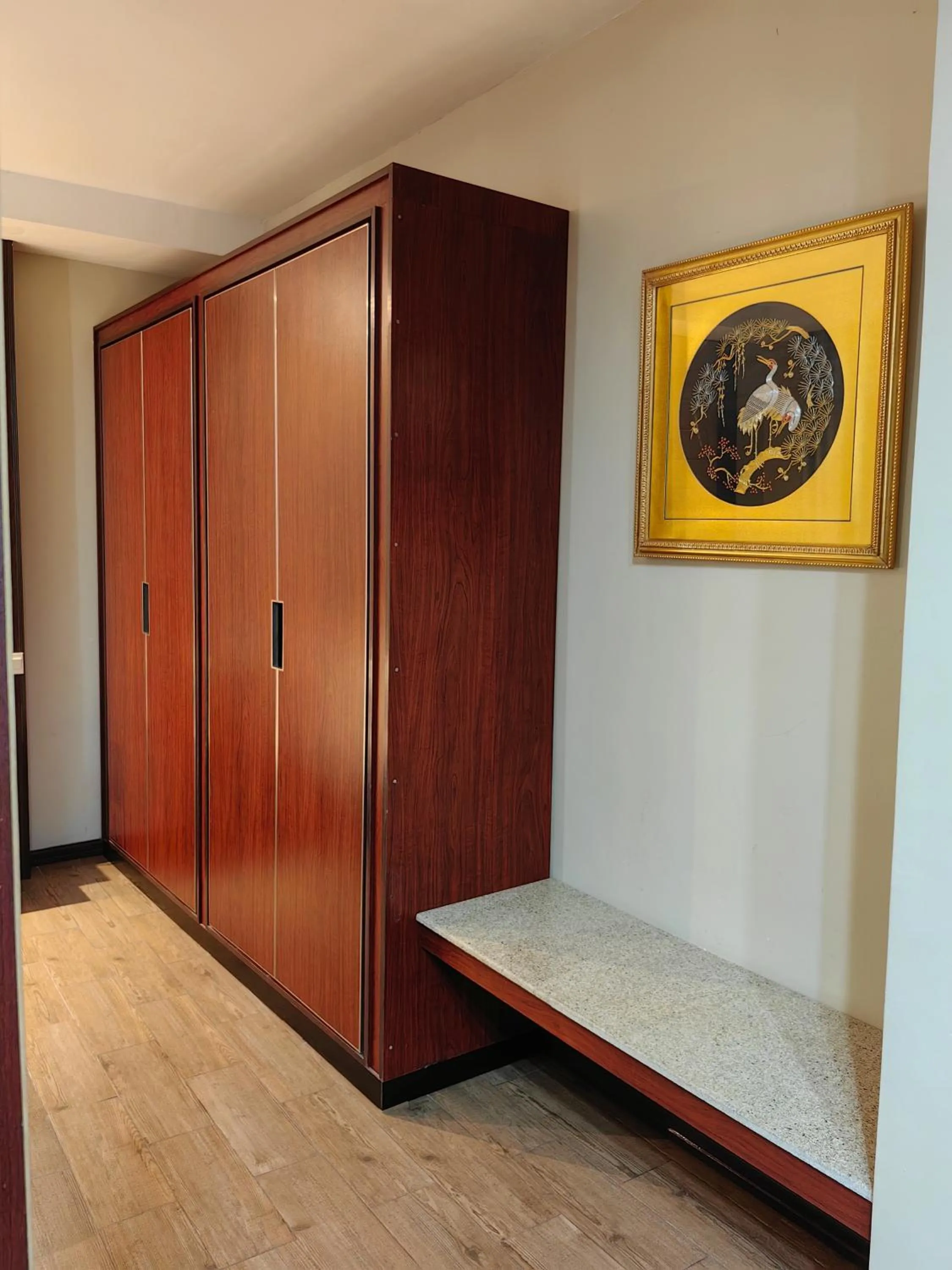 Bed in Great Wall Hotel