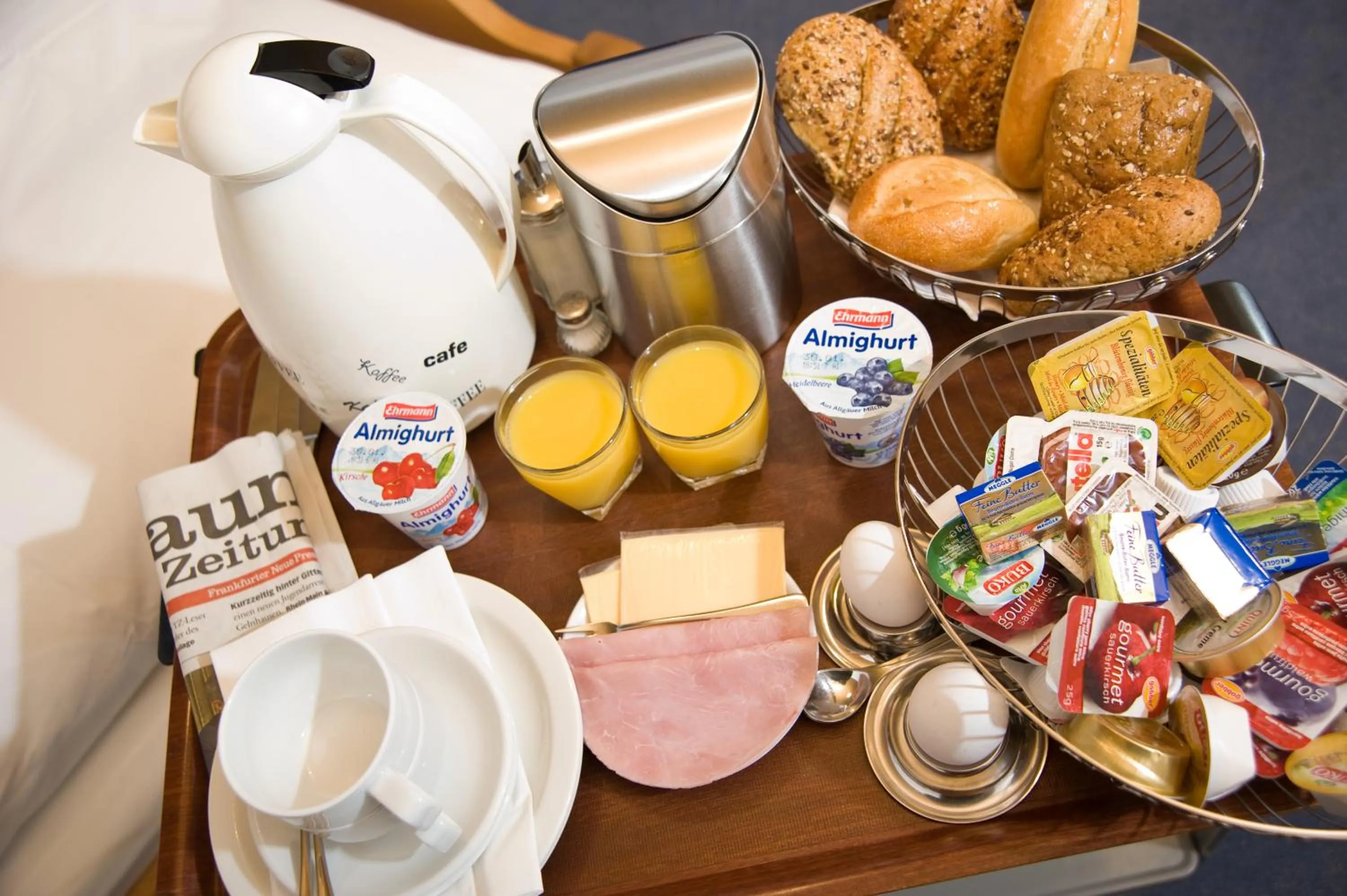 Food and drinks in Hotel Zur Traube