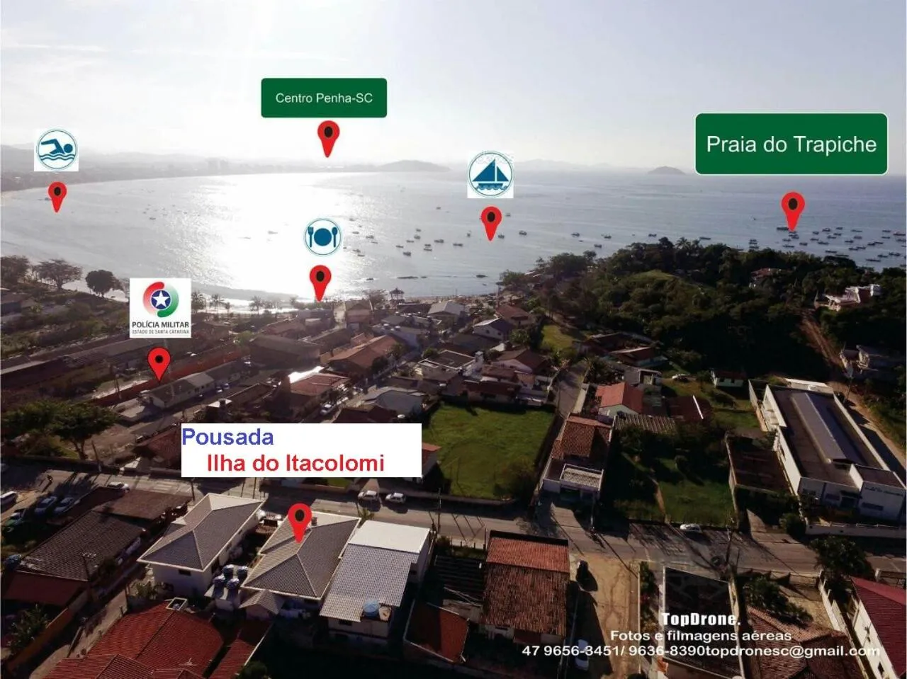 City view in Pousada Ilha do Itacolomi Com Piscina Proximo do Beto Carrero