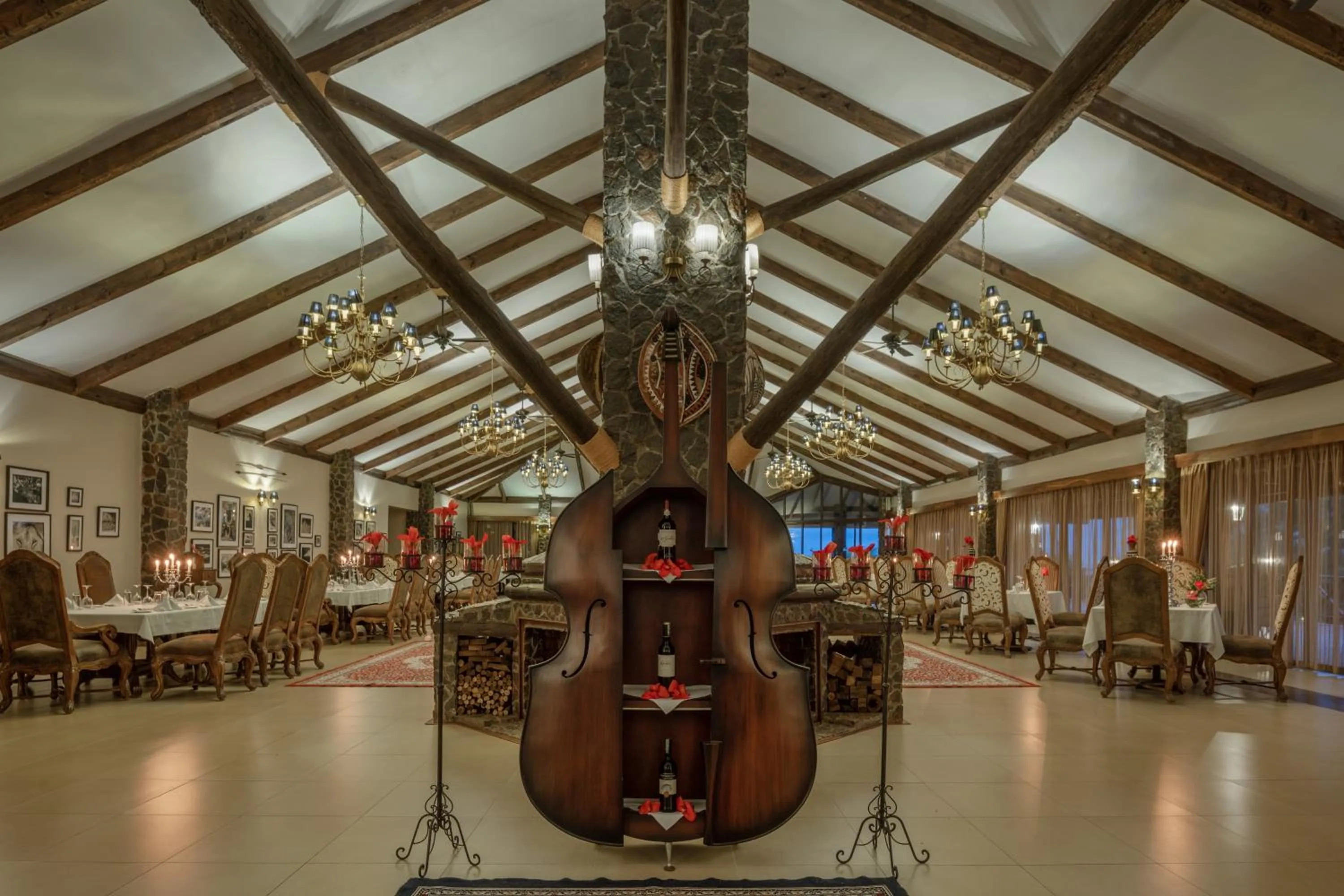 Restaurant/places to eat in Ngorongoro Oldeani Mountain Lodge