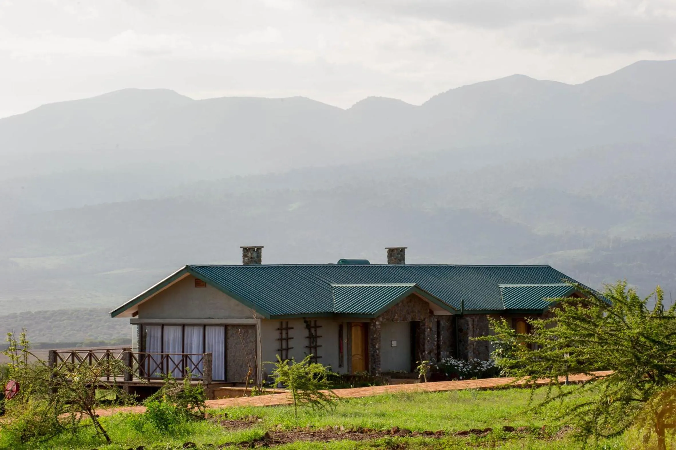 Property building in Ngorongoro Oldeani Mountain Lodge