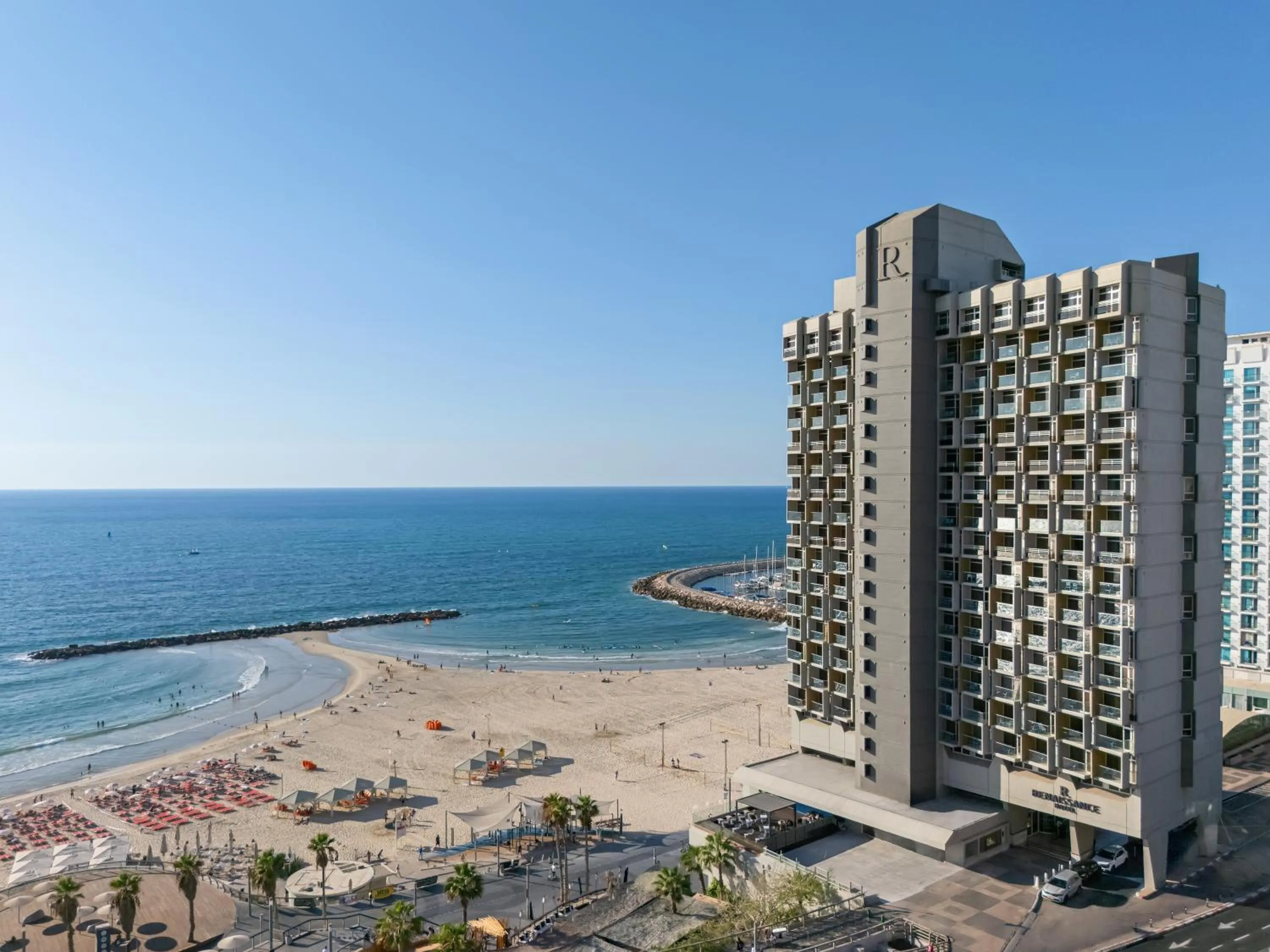 Property building in Renaissance Tel Aviv Hotel