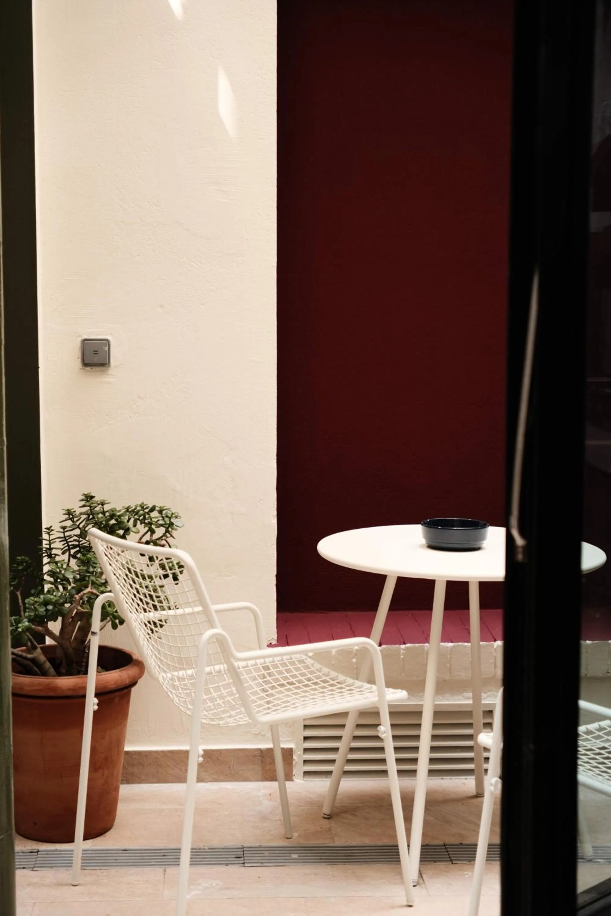 Patio in Hôtel Dalila