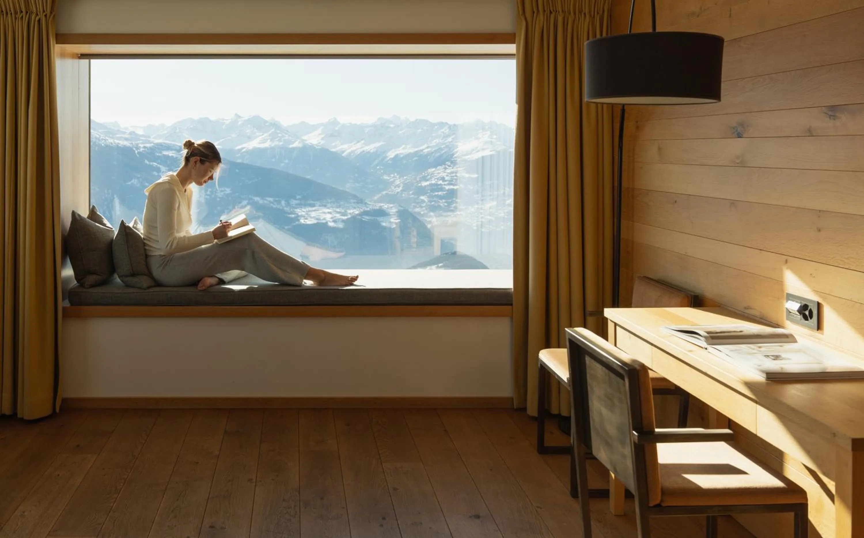 Seating area in chetzeron