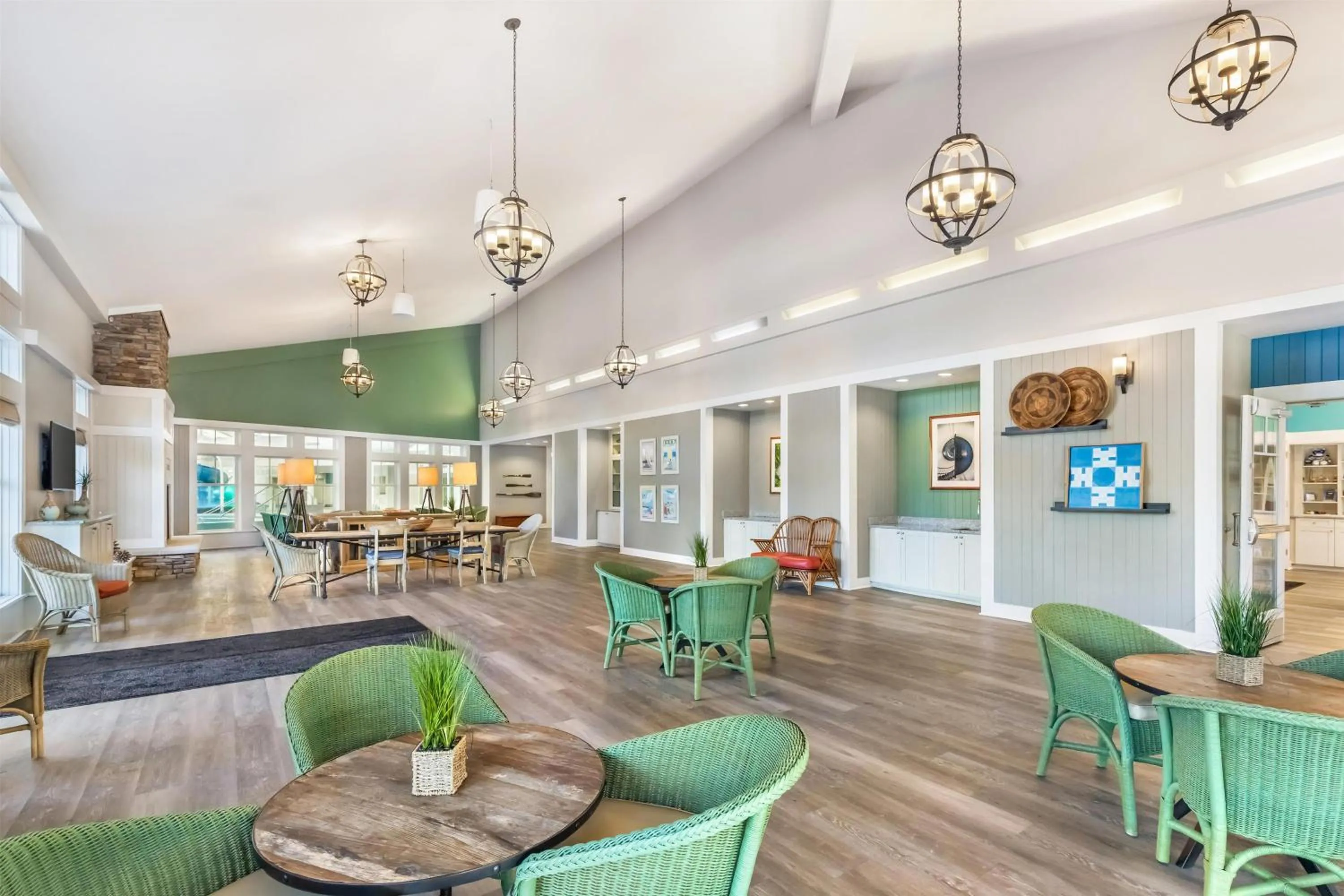 Lobby or reception in Hilton Vacation Club Beachwoods Kitty Hawk