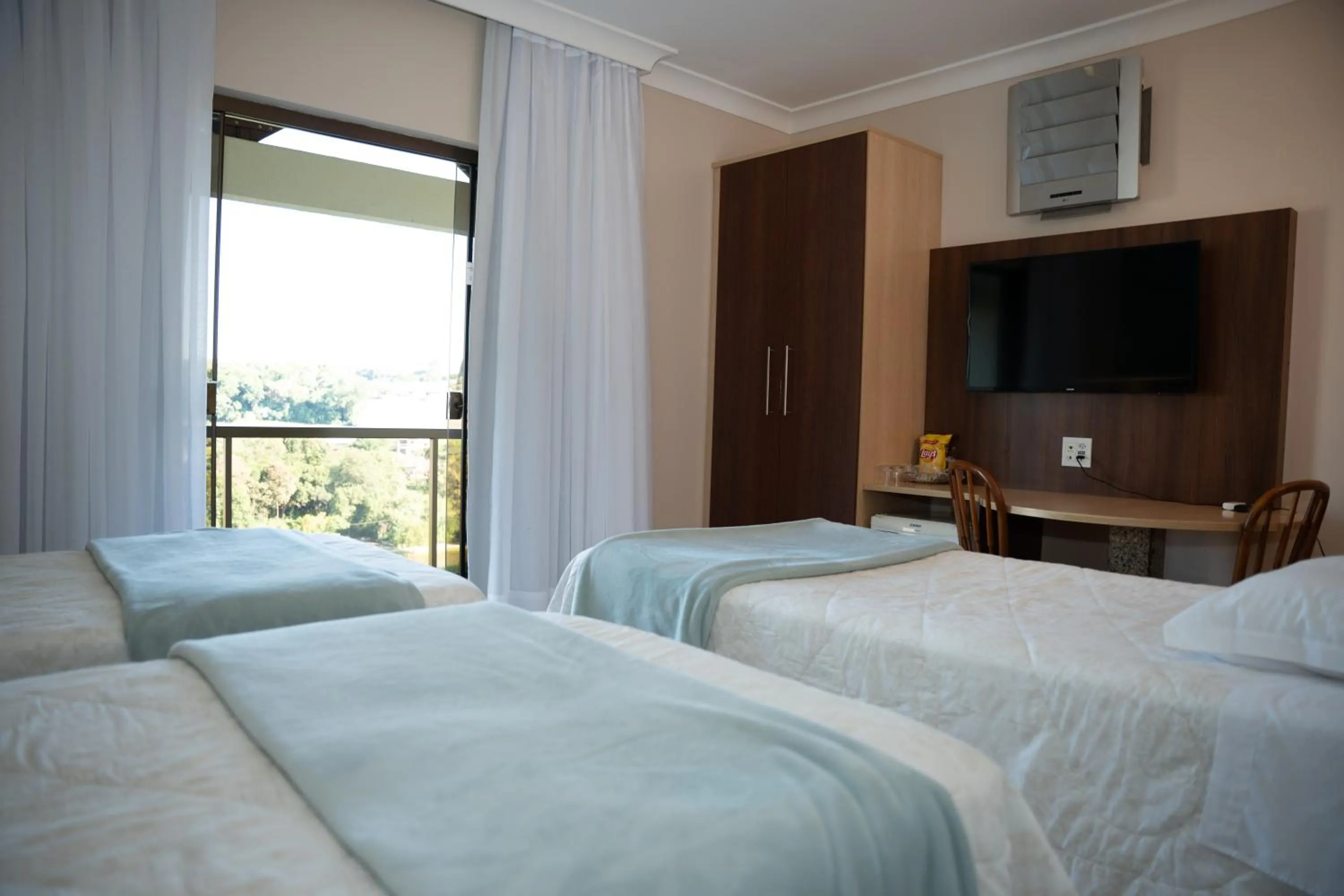 Bed in Hotel Lago Dourado