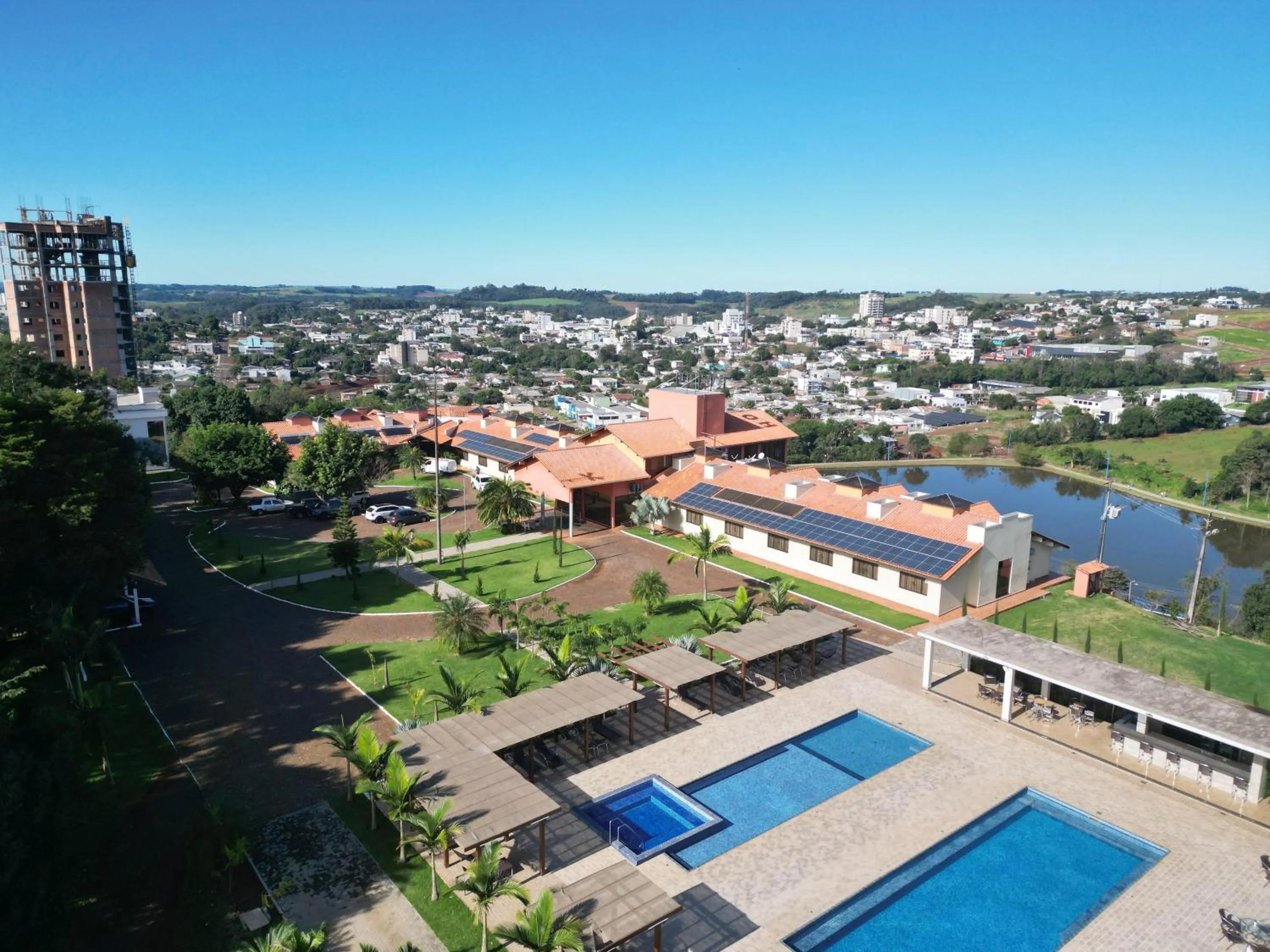 Bird's eye view in Hotel Lago Dourado