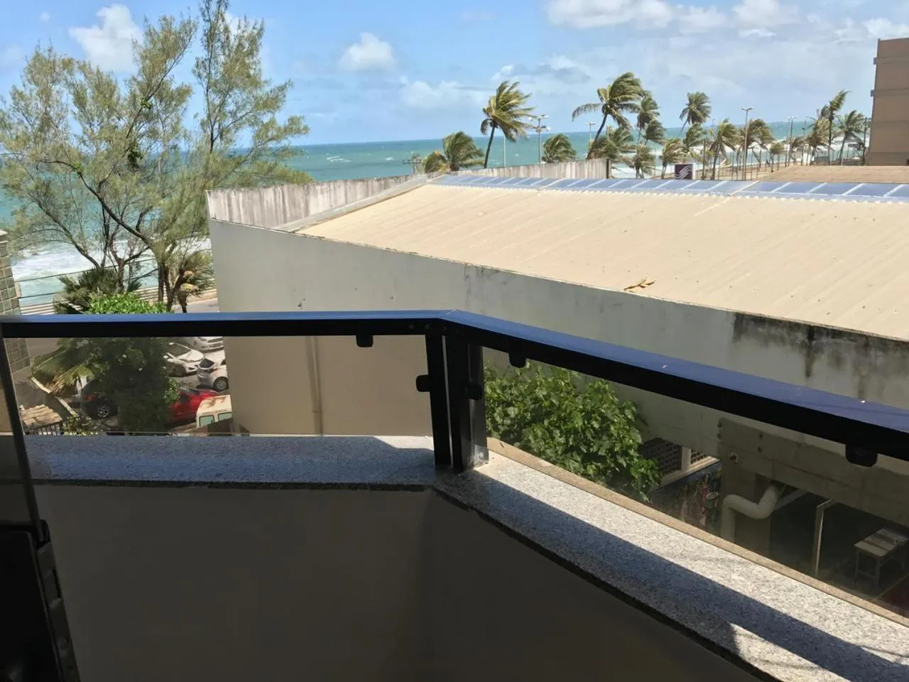 Balcony/Terrace in Apartamento Velozo Santos