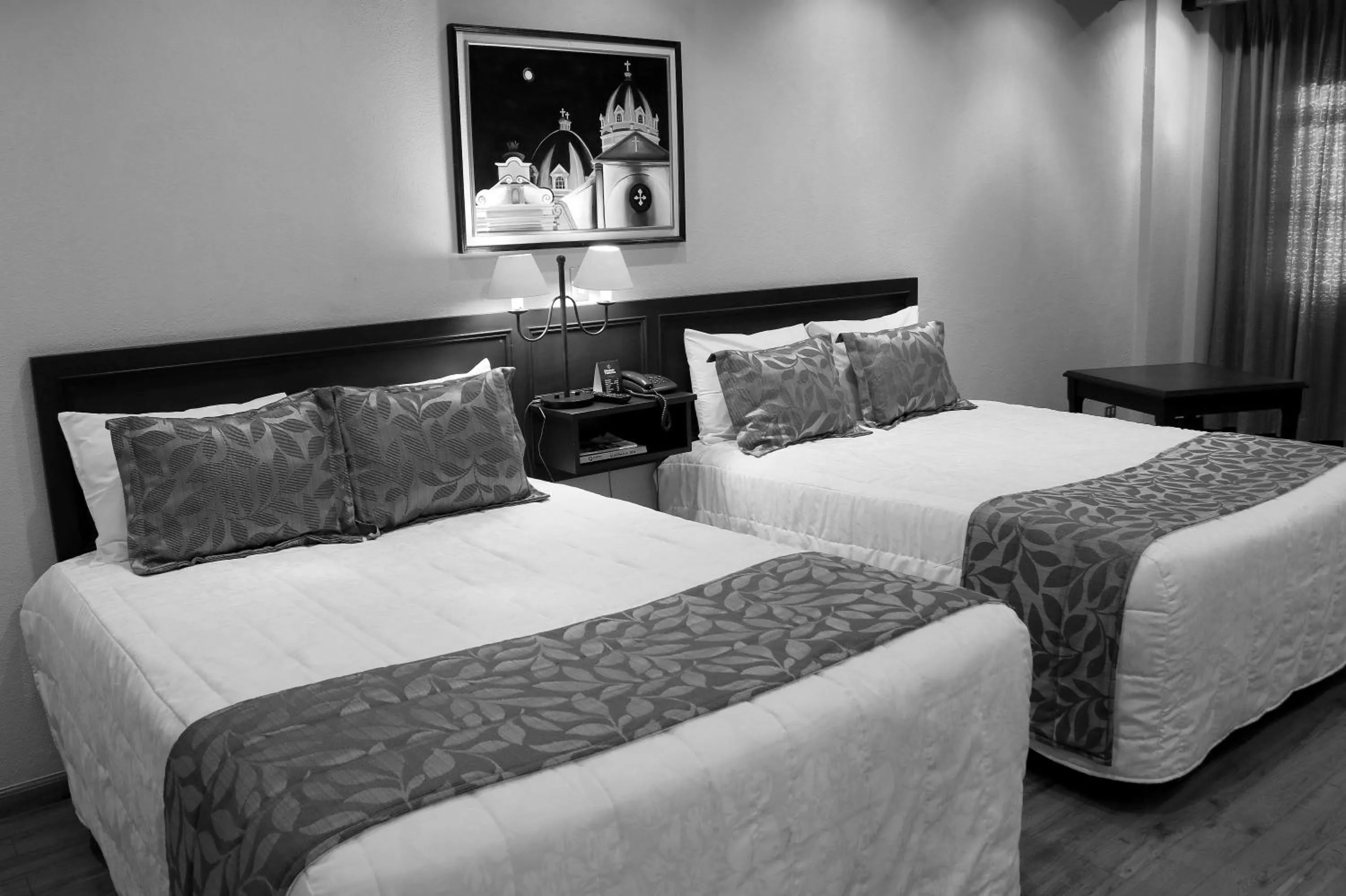 Bed in Hotel Pensión Bonifaz