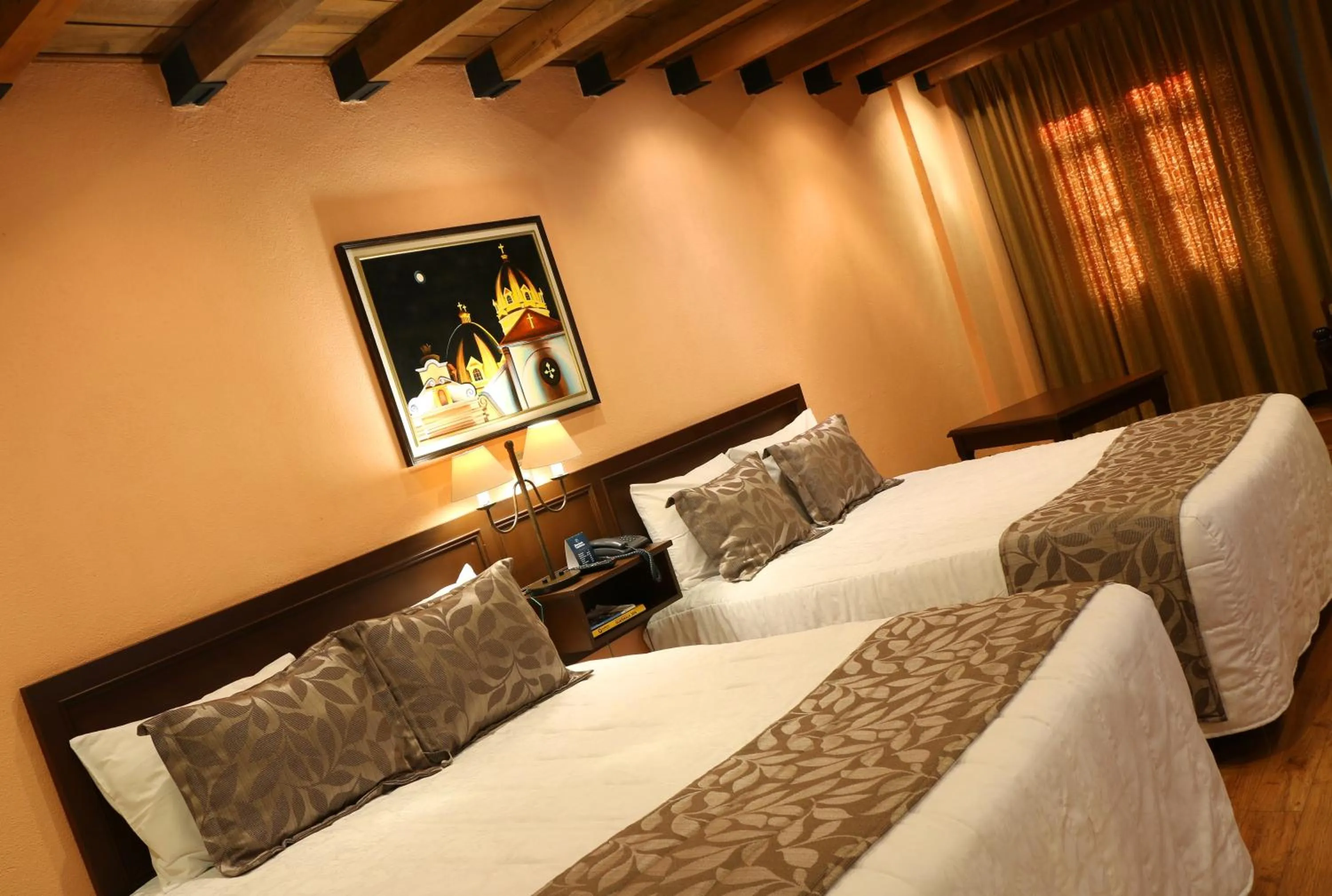 Bed in Hotel Pensión Bonifaz