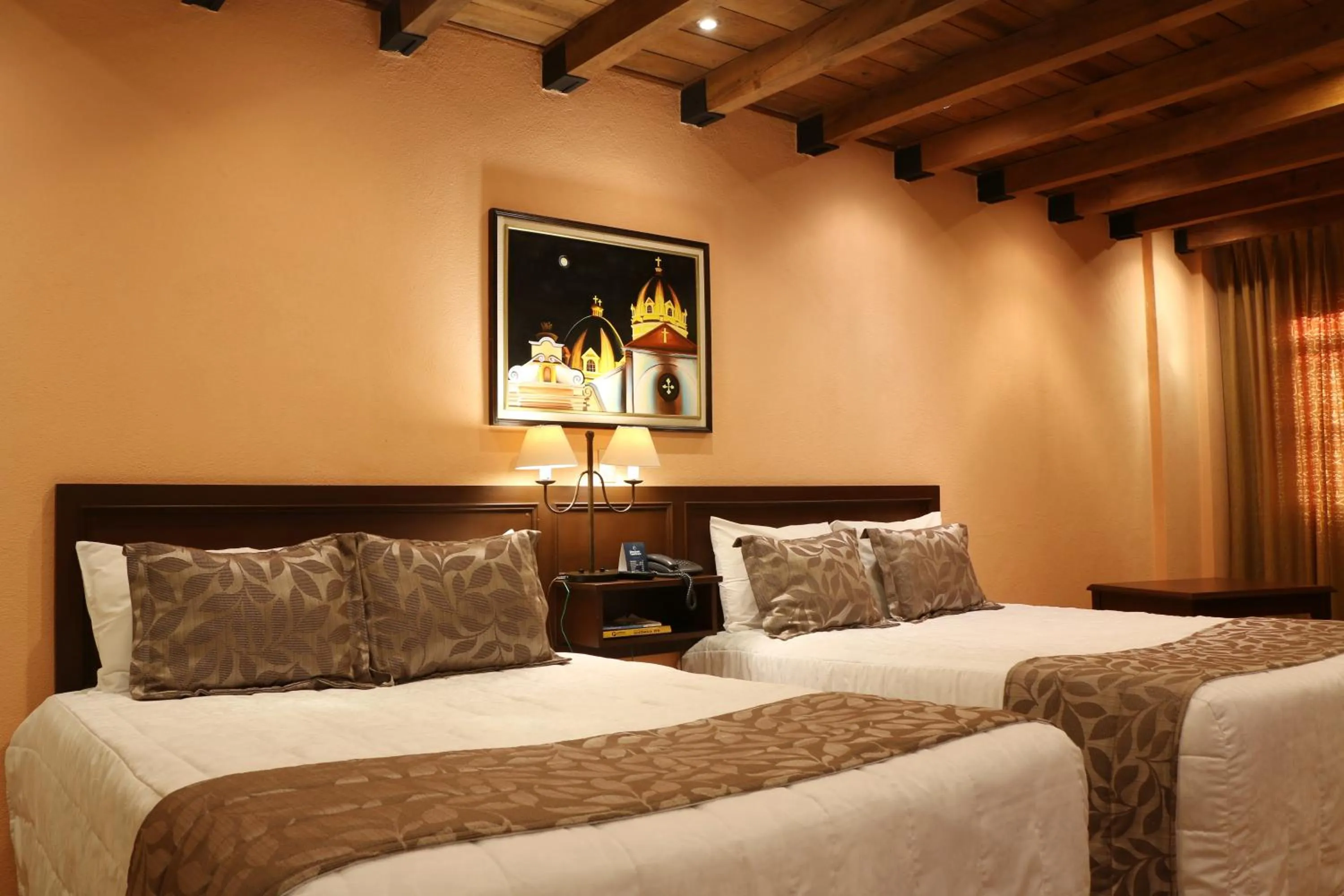 Bed in Hotel Pensión Bonifaz