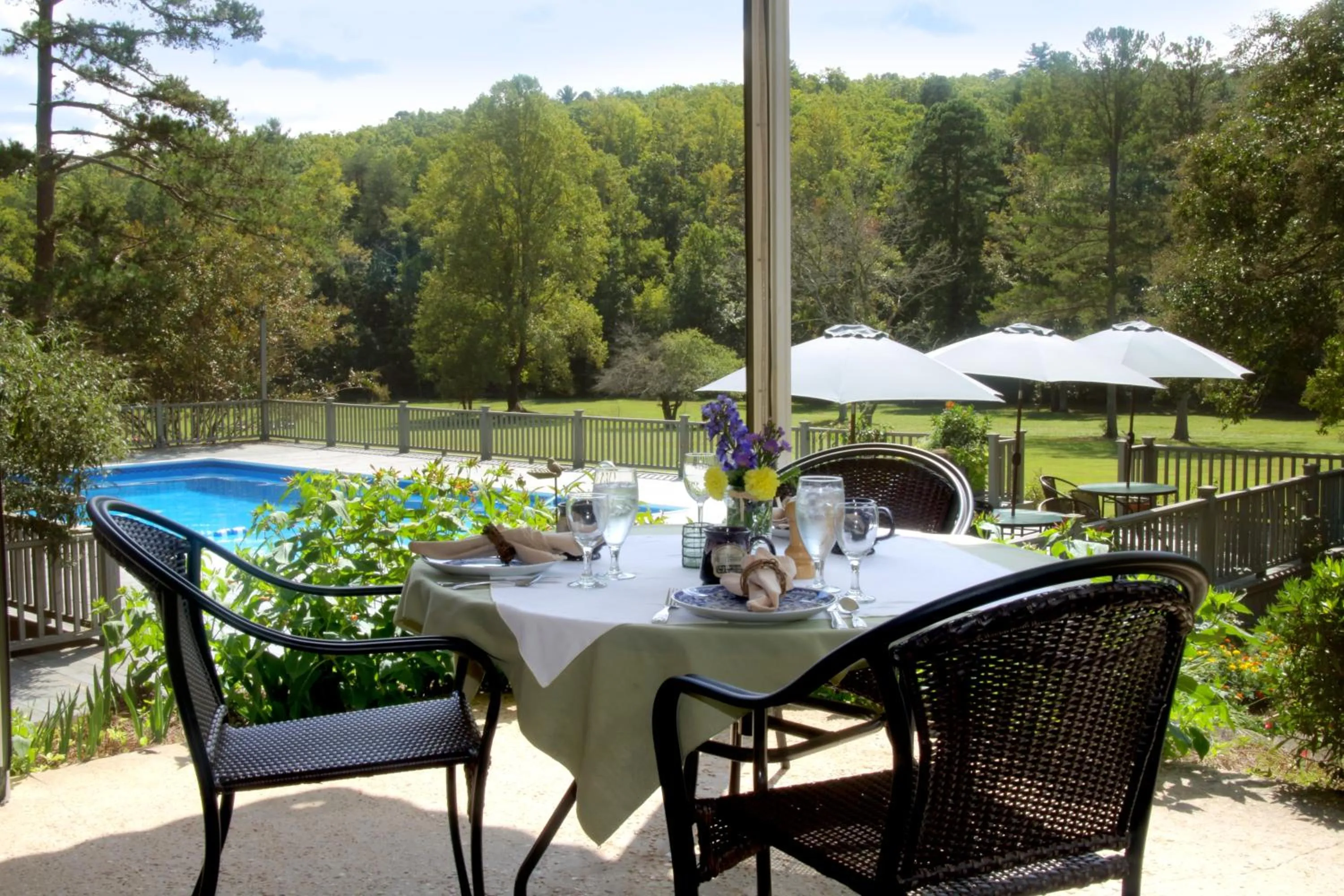 Natural landscape in Glen-Ella Springs Hotel & Restaurant