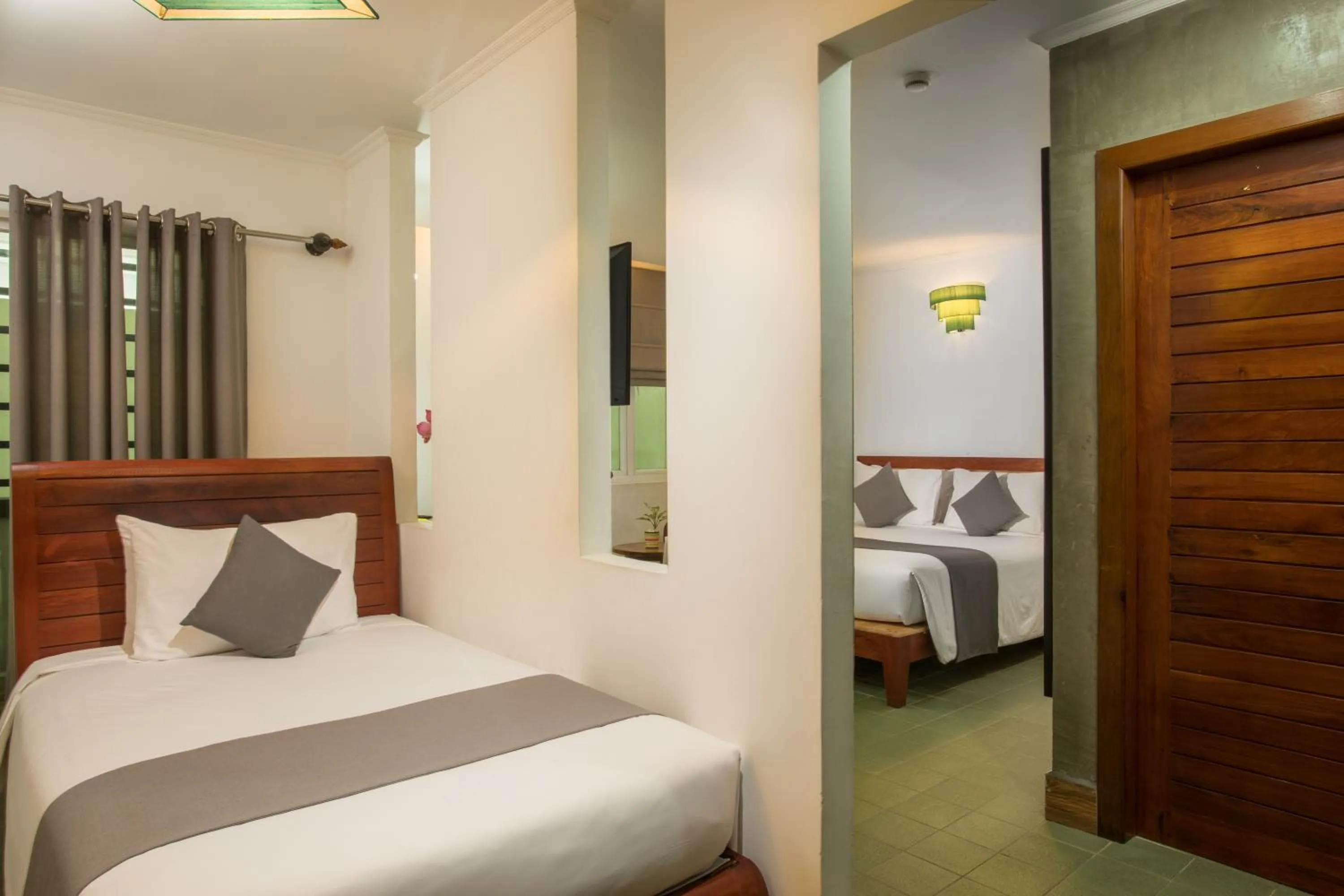 Bedroom in V Hotel Phnom Penh