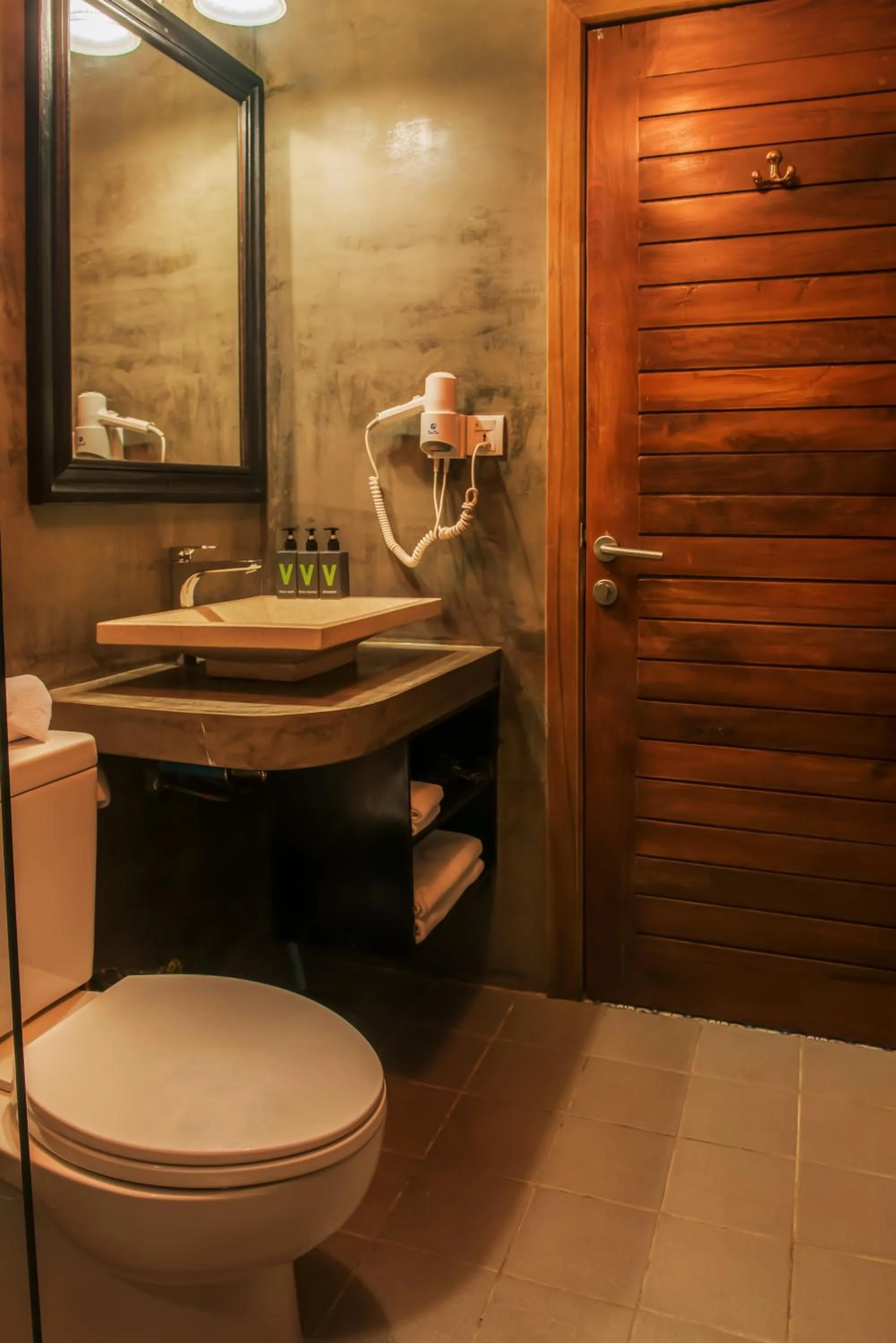 Bathroom in V Hotel Phnom Penh