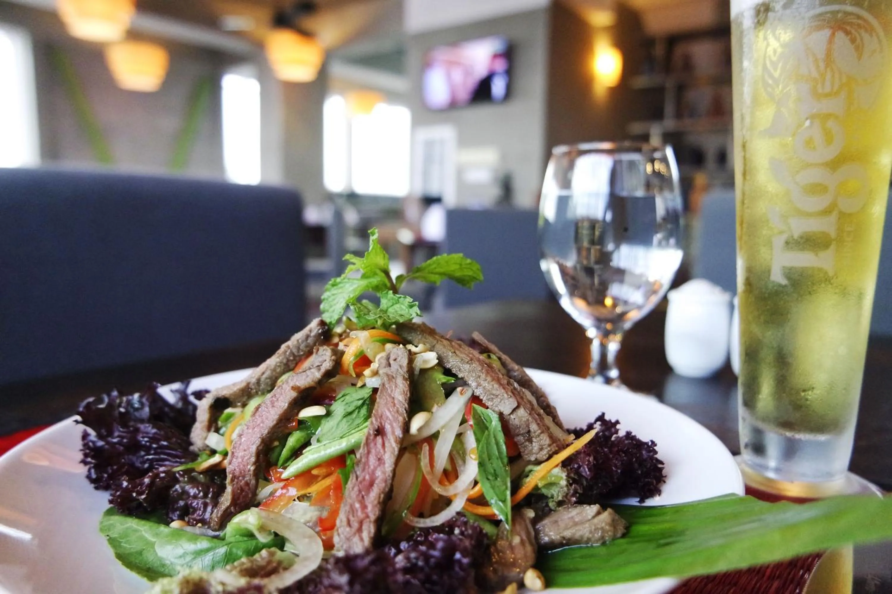 Food close-up in V Hotel Phnom Penh