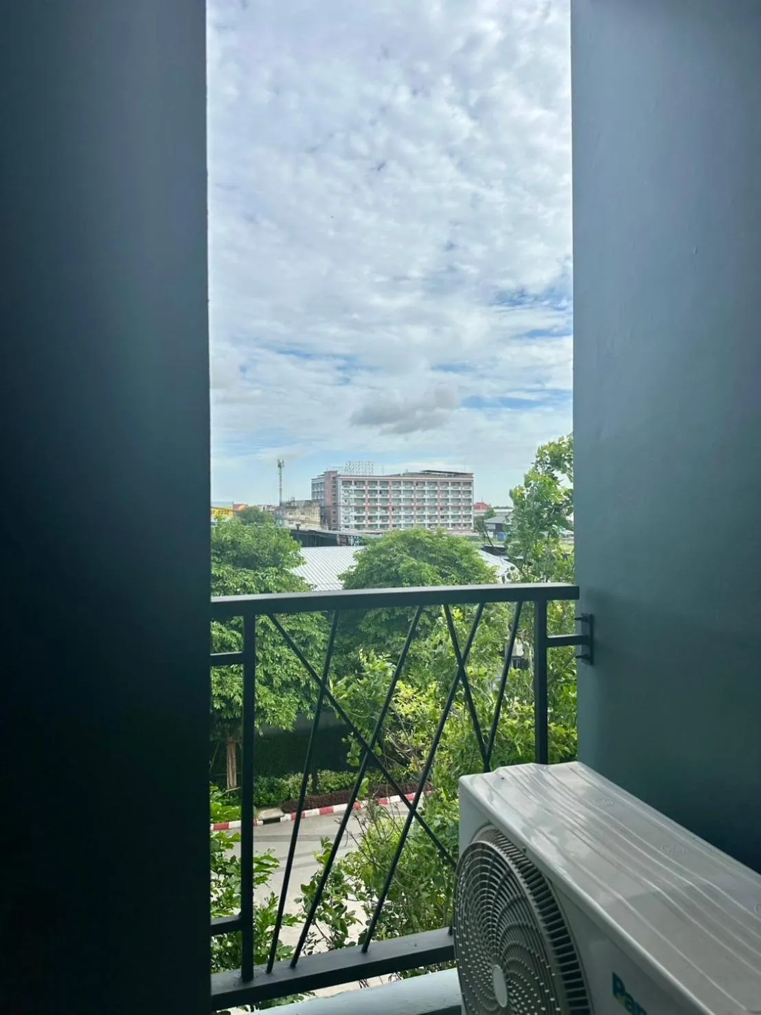 Balcony/Terrace in Bed-room at Suvarnabhumi Airport - Newly renovated