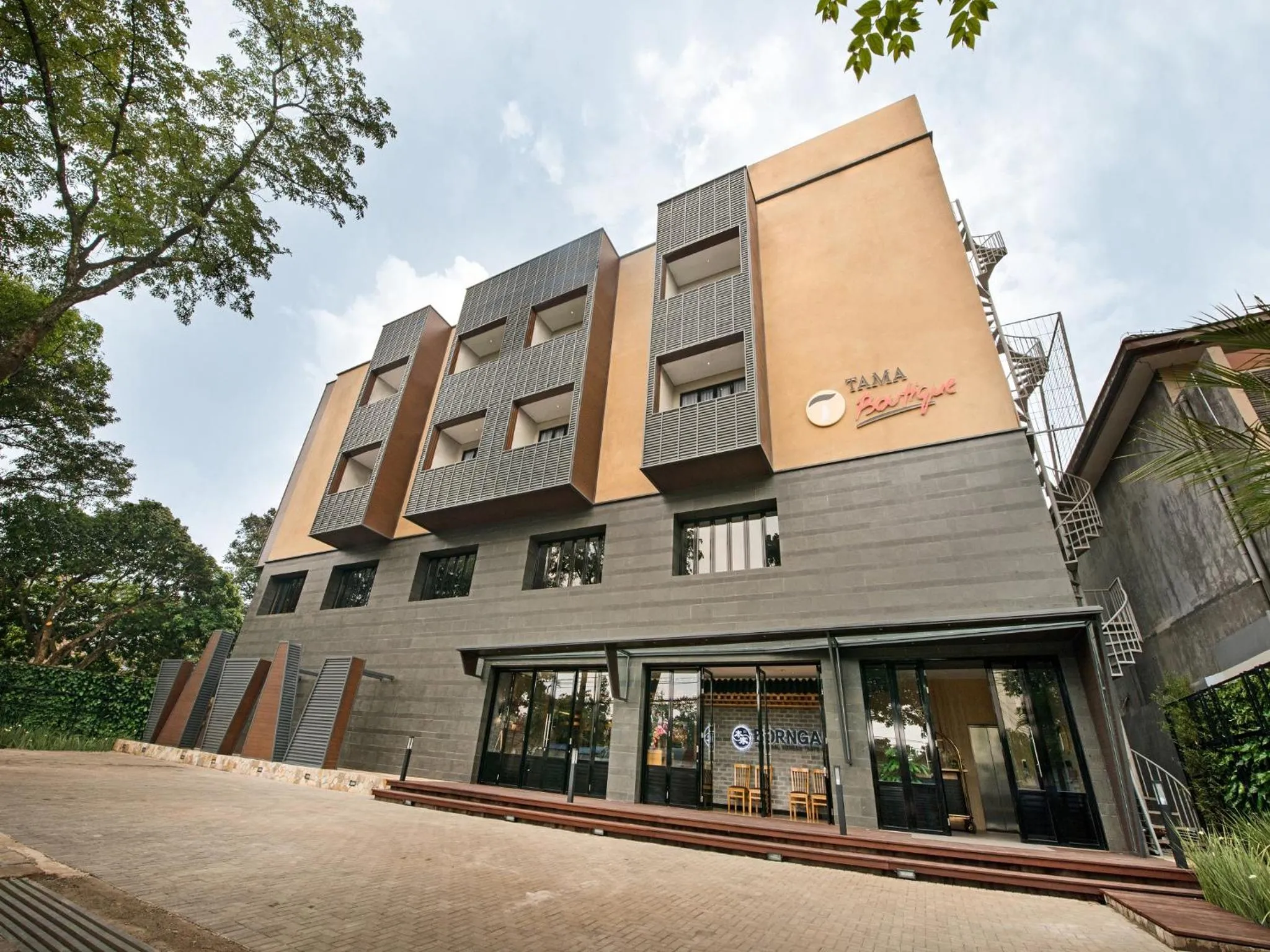 Property building in Tama Boutique Hotel