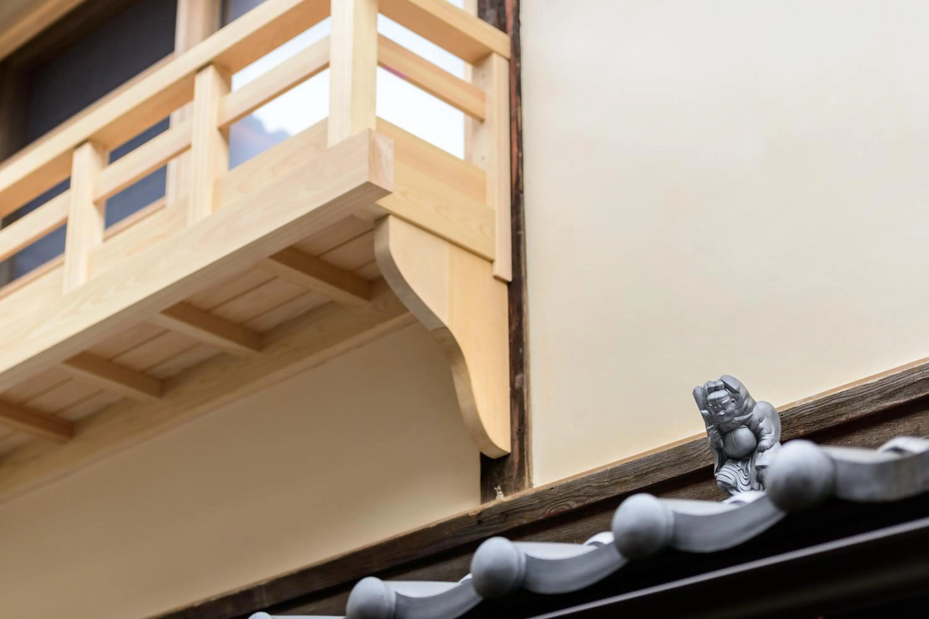 Decorative detail in Nadeshiko Shirakawa Machiya House