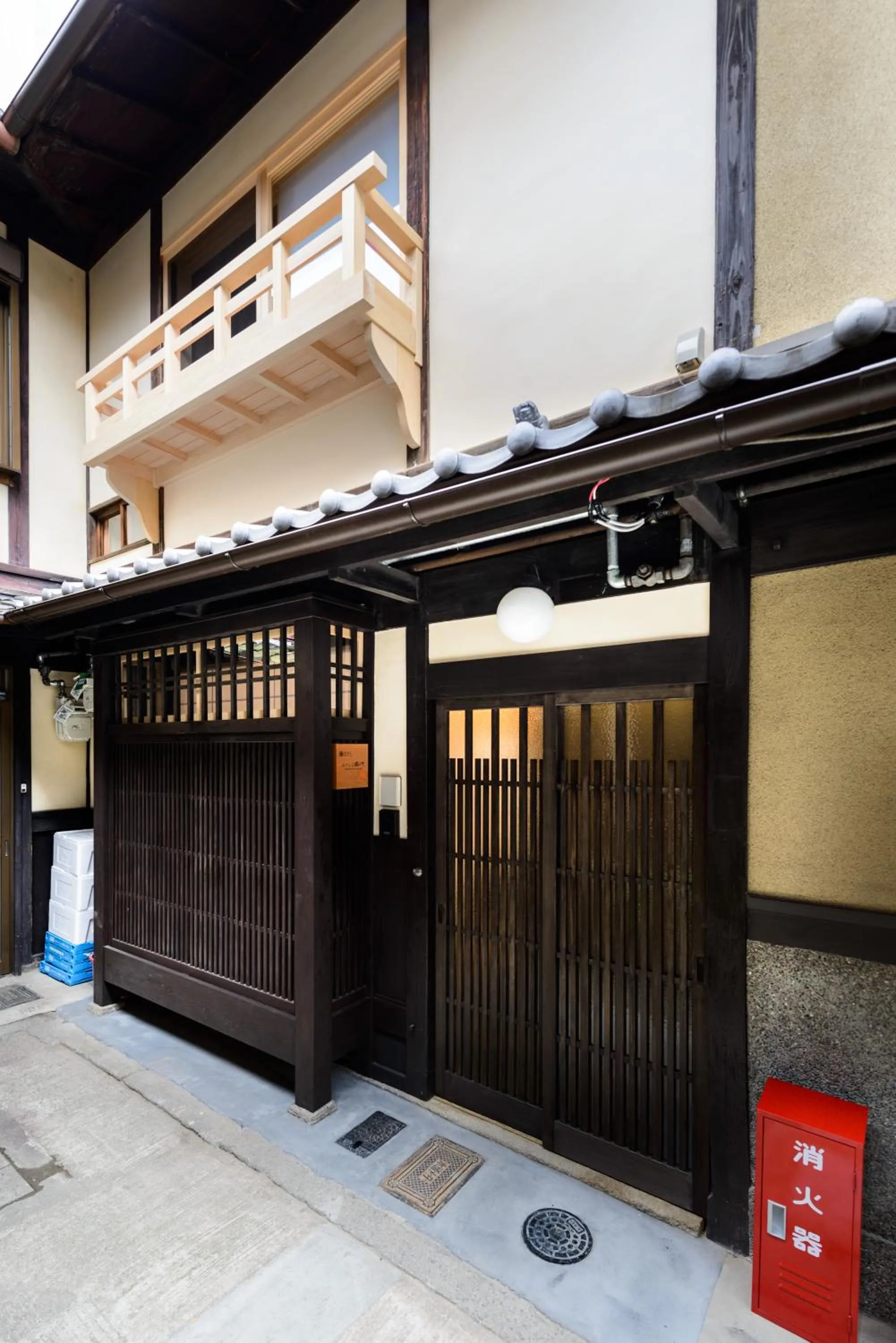Facade/entrance in Nadeshiko Shirakawa Machiya House