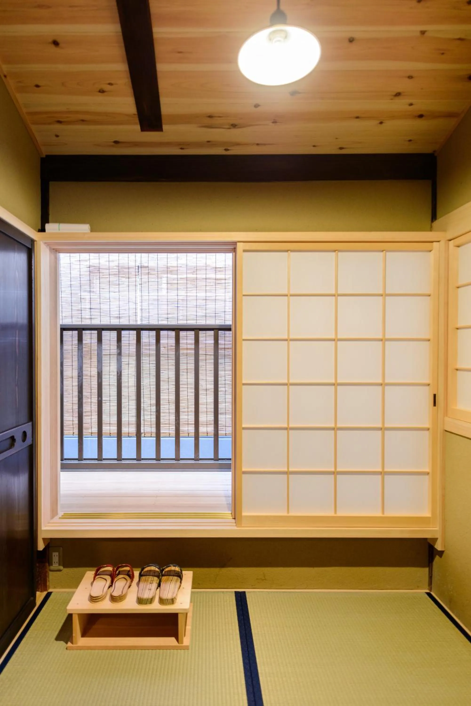 Decorative detail in Nadeshiko Shirakawa Machiya House