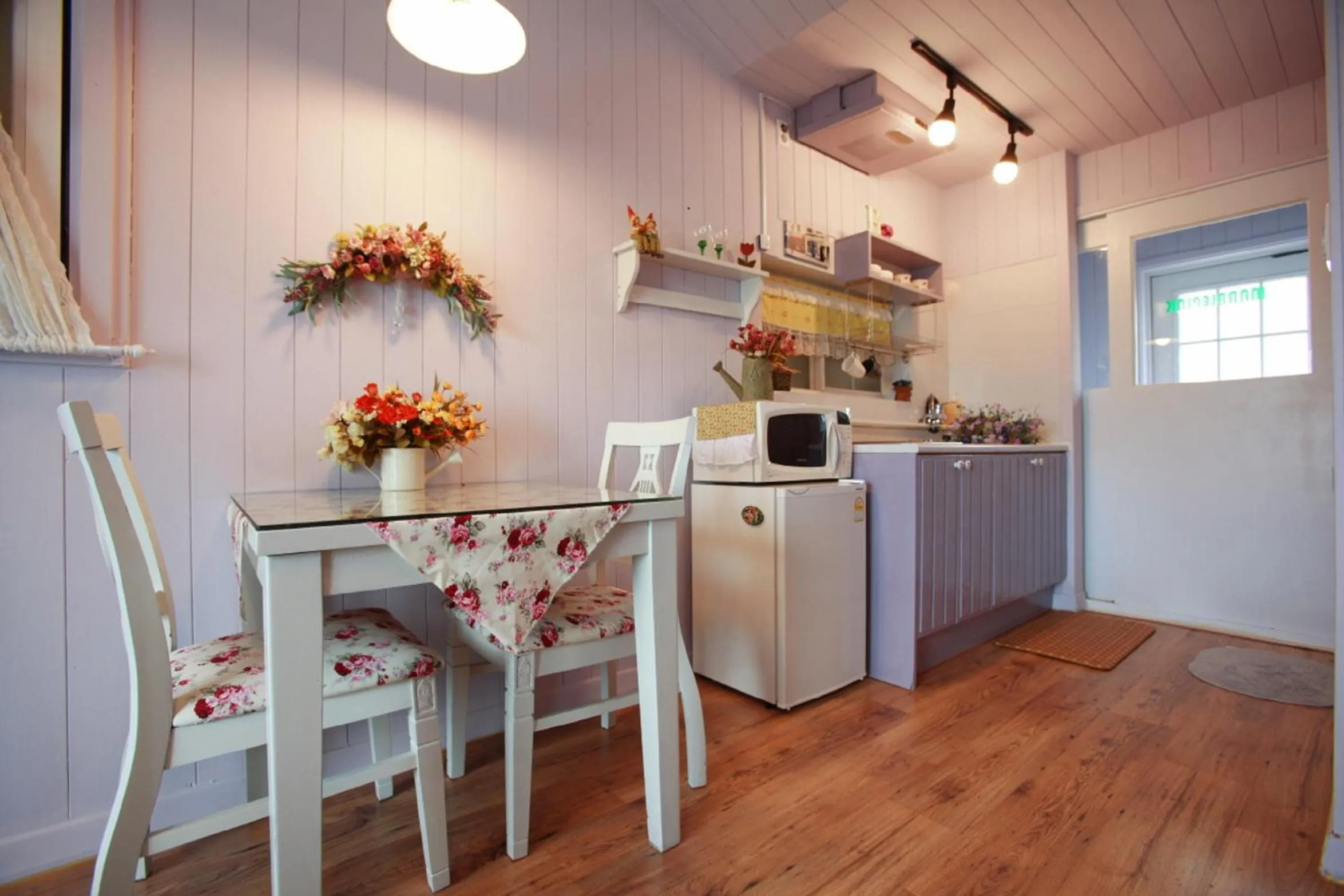 Kitchen or kitchenette in Pyeongchang Edelweiss Pension