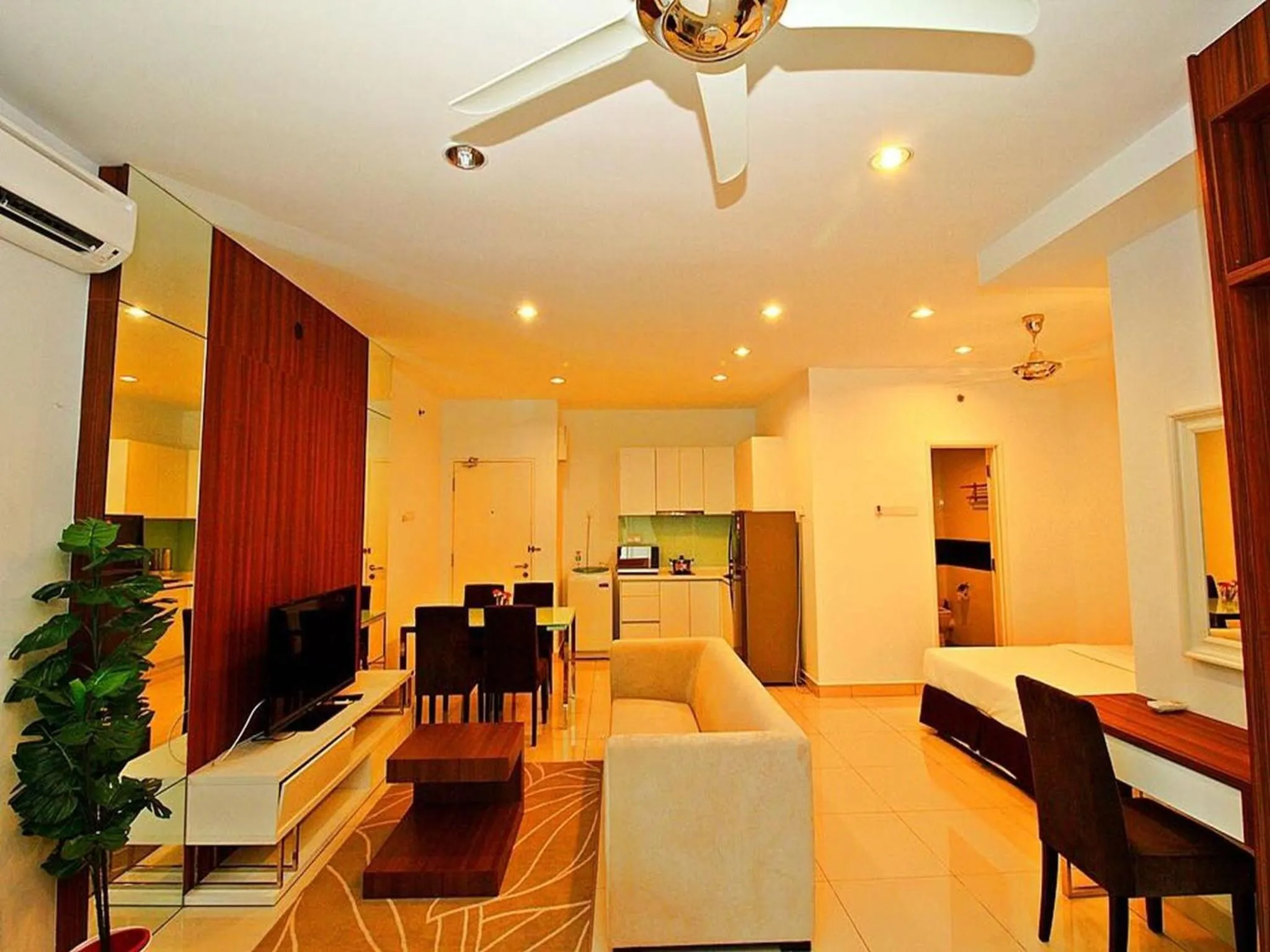 Seating area in Merlene Suites at Mansion One Formerly know as Mansion One Suites