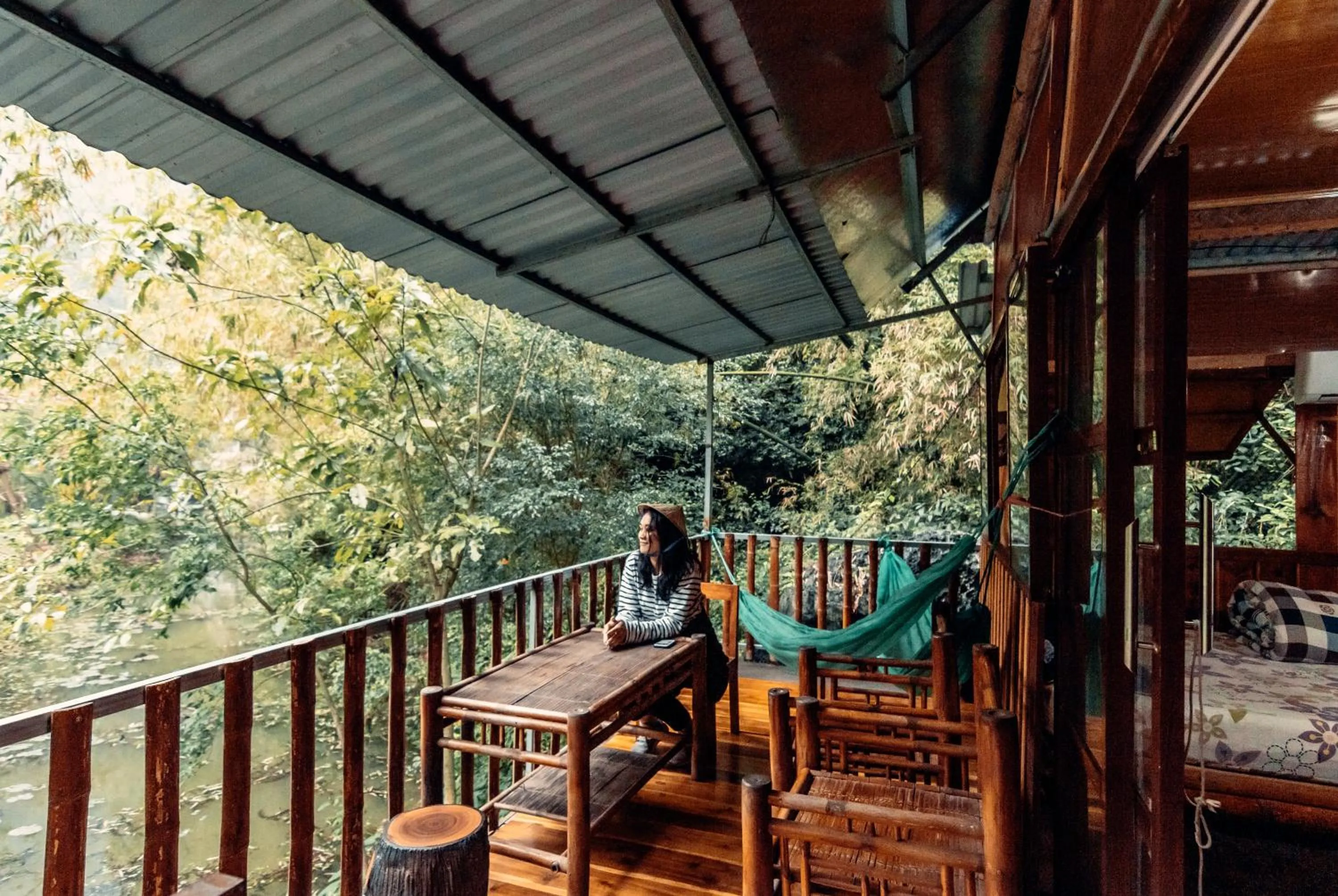 Balcony/Terrace in Chez Beo Homestay