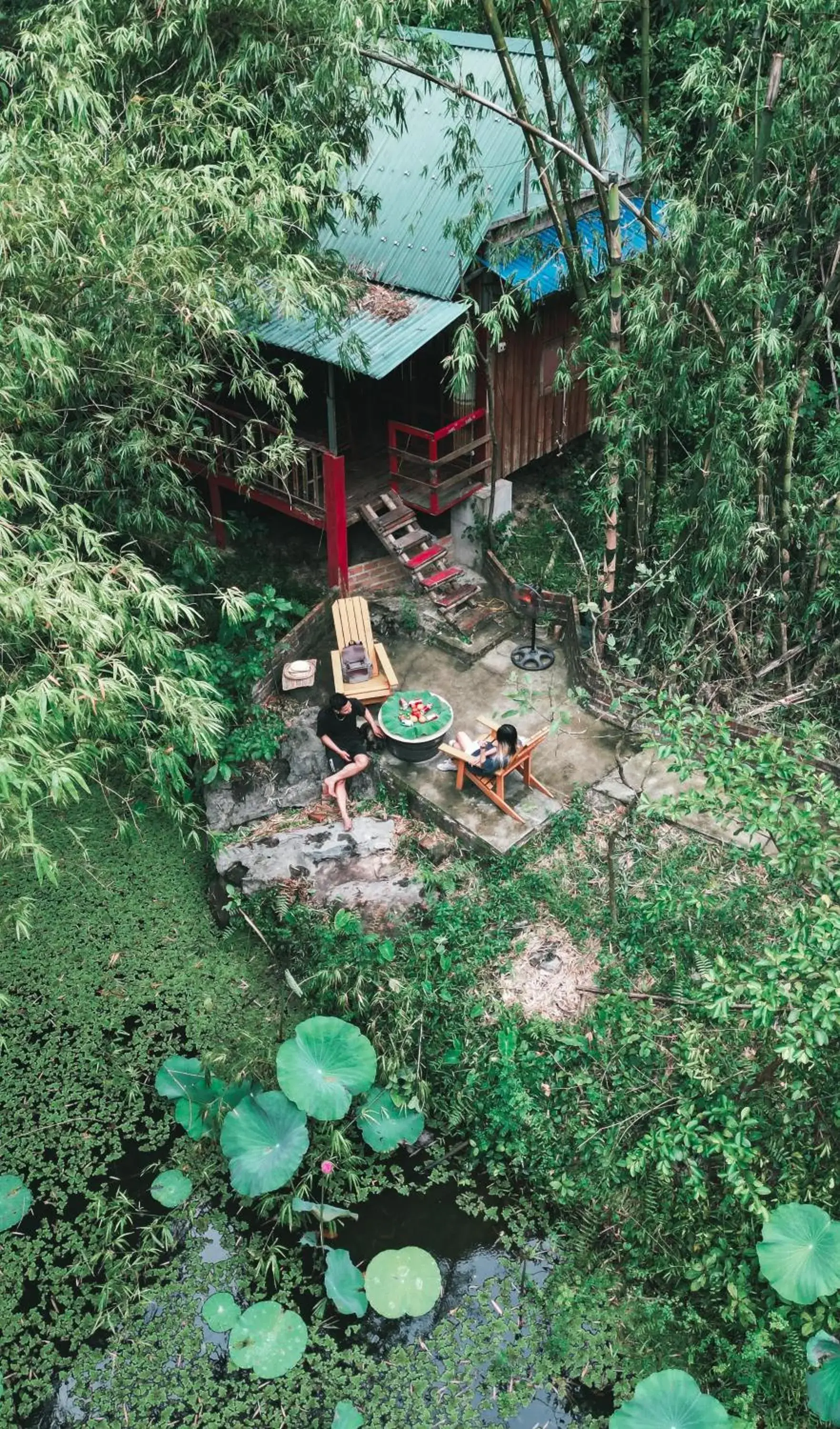 Honeymoon Bungalow - single occupancy in Chez Beo Homestay Honeymoon Bungalow - single occupancy in Chez Beo Homestay